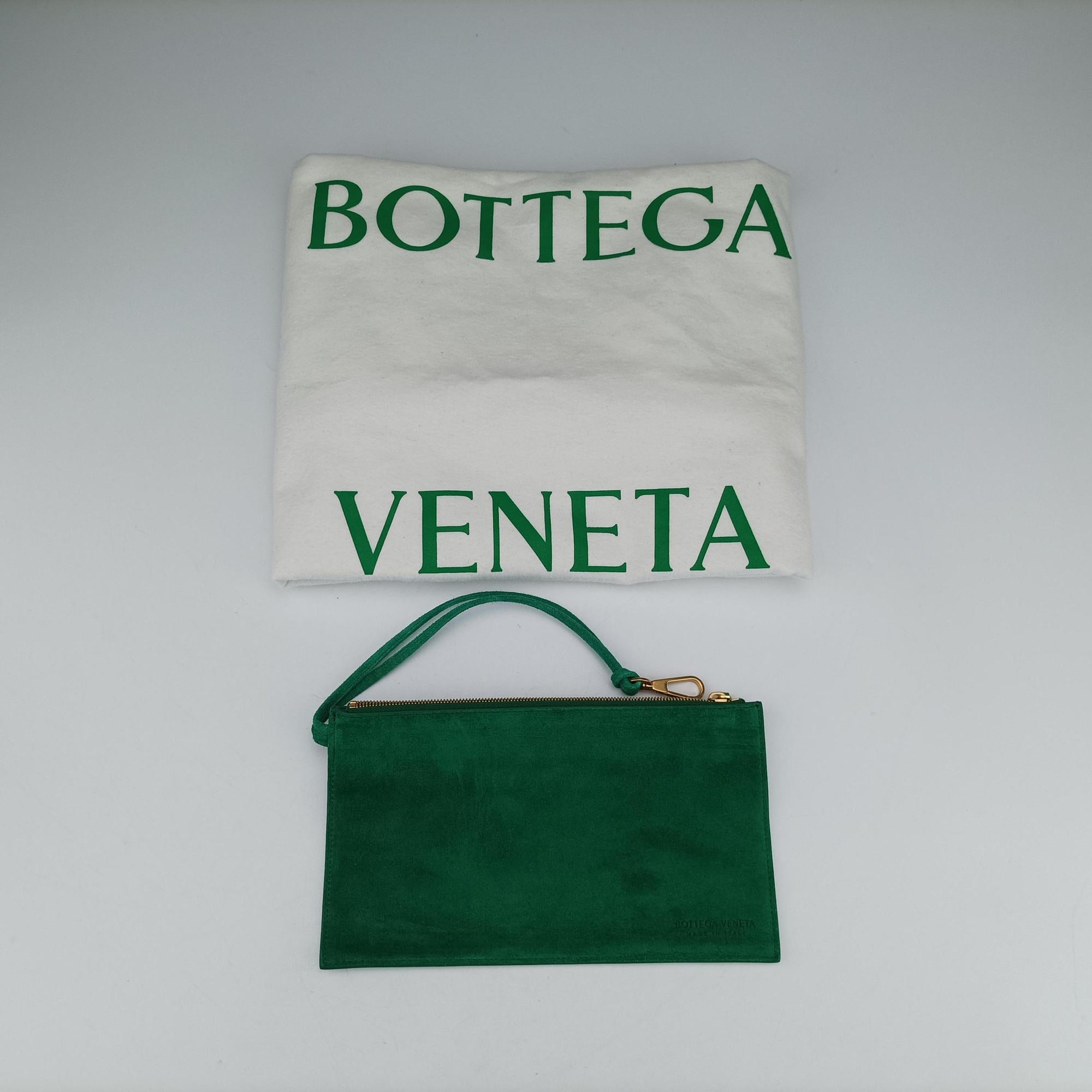 Secondhand Bottega Veneta THE ARCO Tote Medium Green lambskin  handbag | stylenewstar