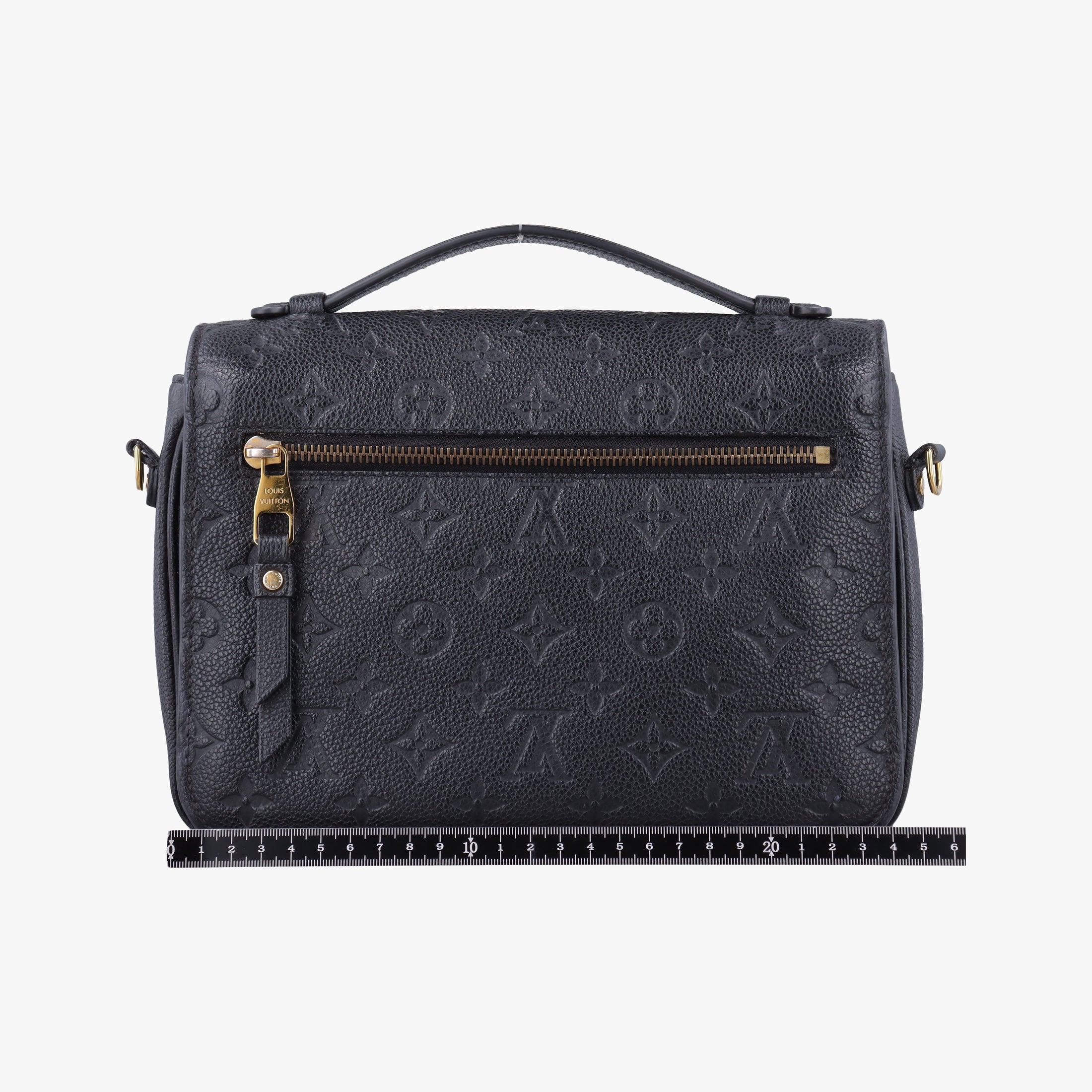 Pre-owned Louis Vuitton Pochette Metis MM Black Monogram Empreinte M41487 shoulderbag | stylenewstar