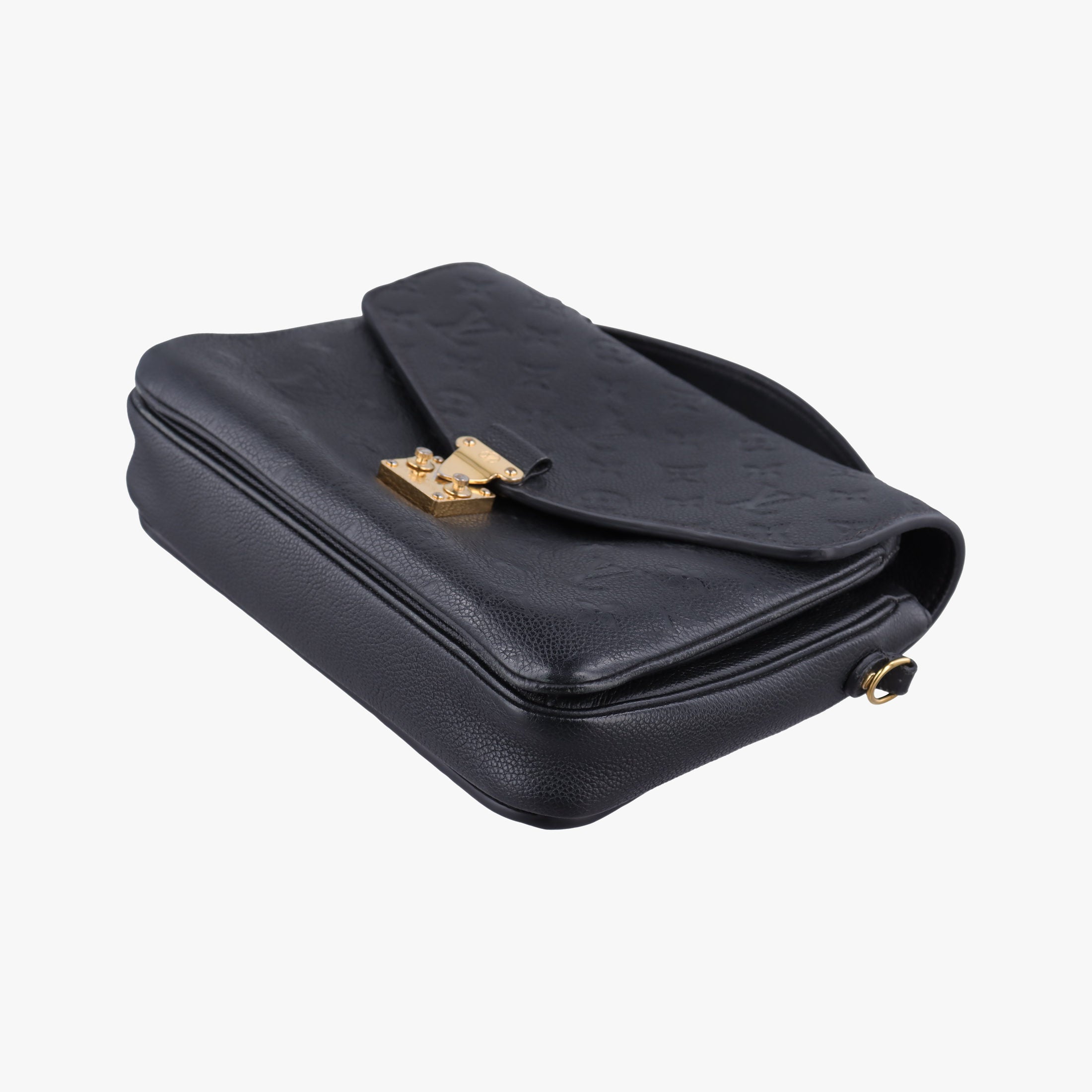 Pre-owned Louis Vuitton Pochette Metis MM Black Monogram Empreinte M41487 shoulderbag | stylenewstar