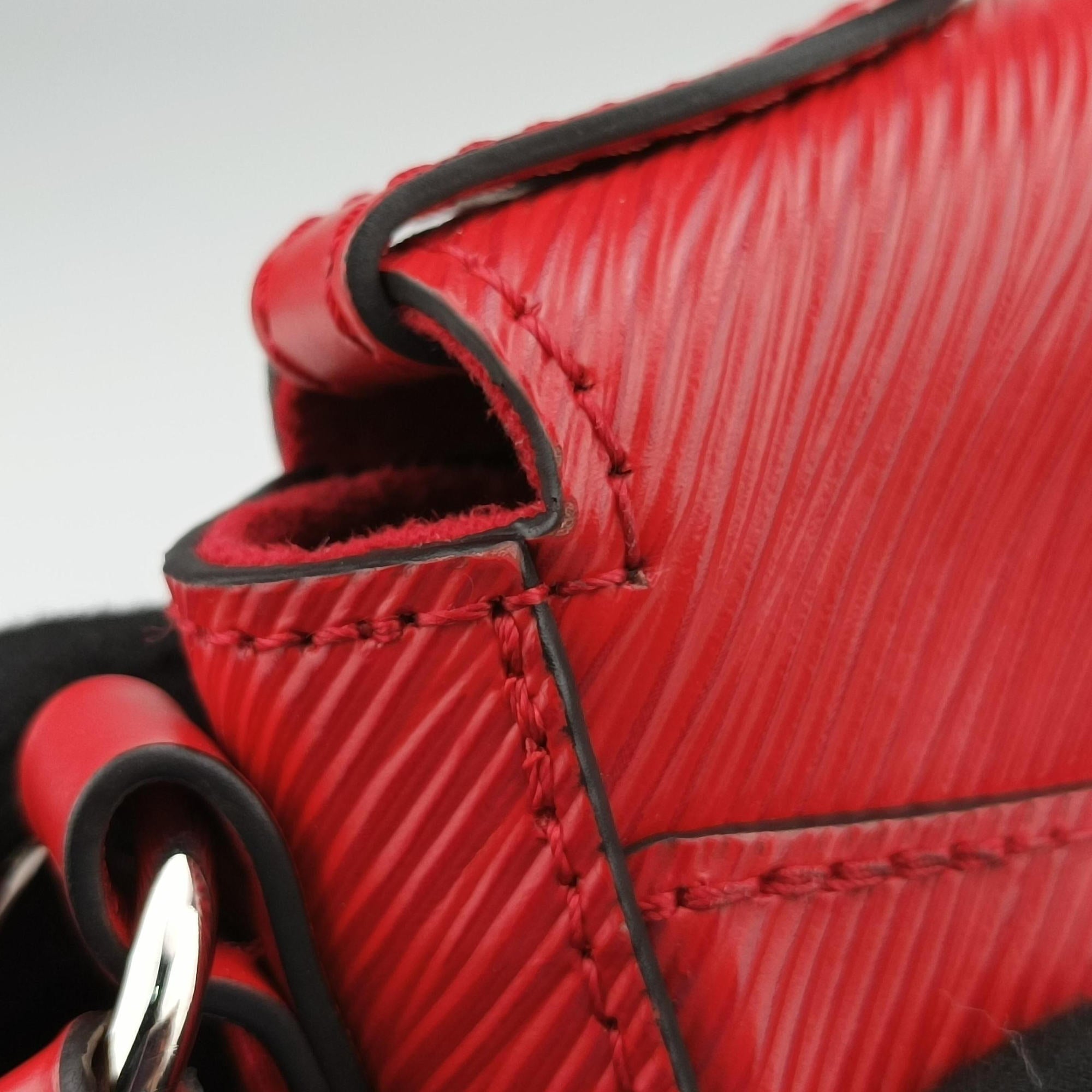 Pre-owned Louis Vuitton Saint Cloud Coquelicot  Epi  M54156 shoulderbag | stylenewstar