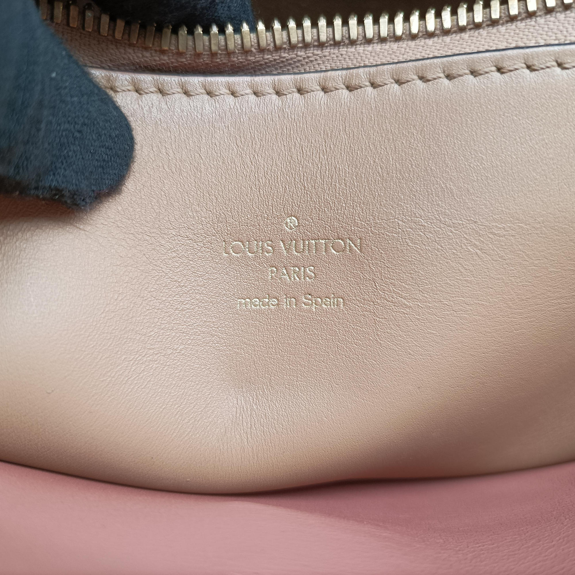 Pre-owned Louis Vuitton Mille feuille Brown×multi Monogram canvas×calf leather M44255 handbag | stylenewstar