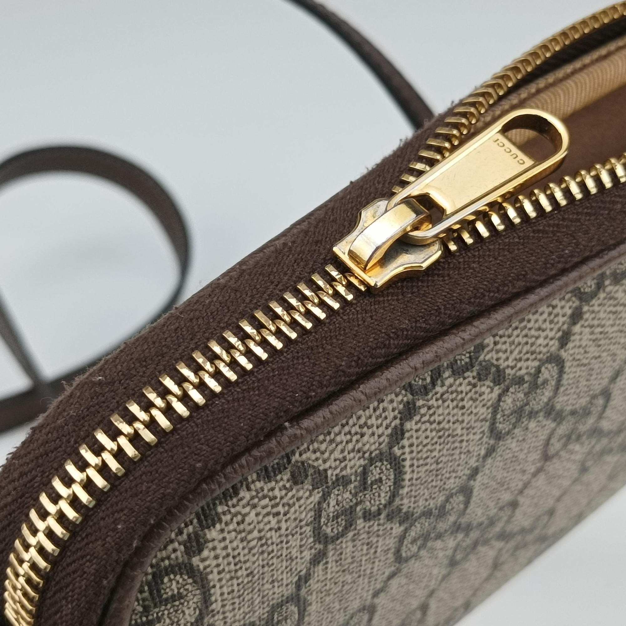 Secondhand Gucci Ophidia Beige×red×green PVC coated canvas×Leather 598664 shoulderbag | stylenewstar