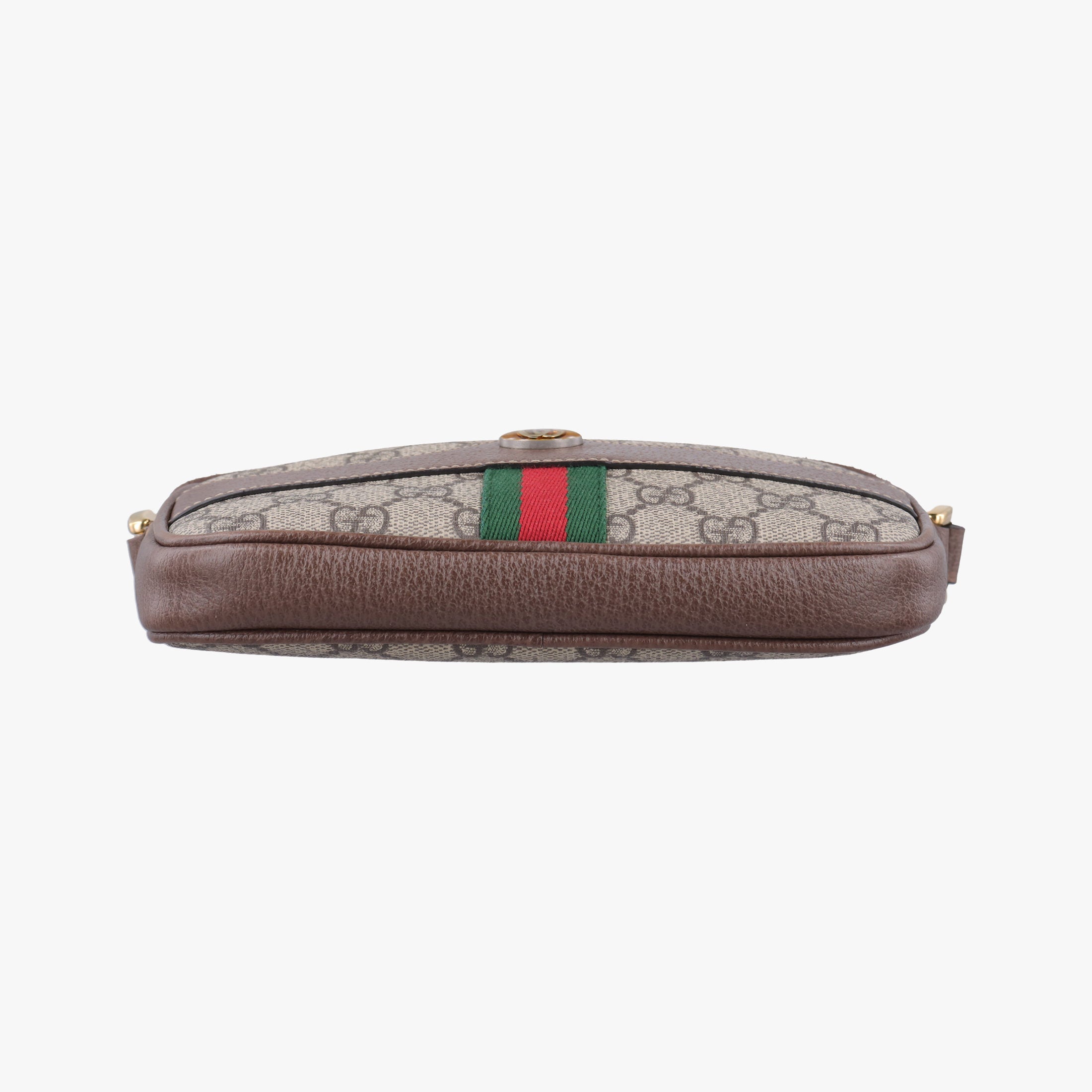 Secondhand Gucci Ophidia Beige×red×green PVC coated canvas×Leather 598664 shoulderbag | stylenewstar
