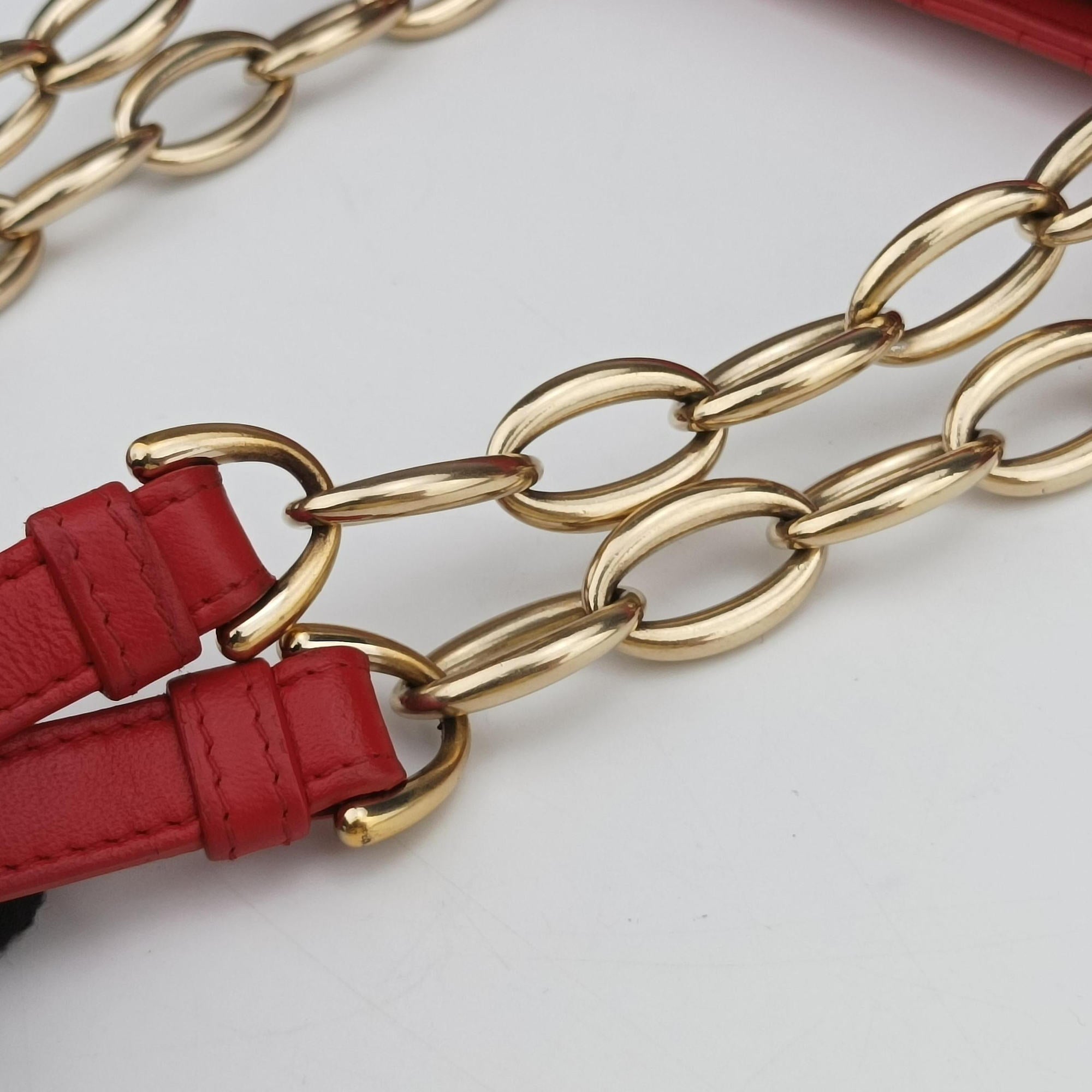 Pre-owned Christian Dior Cannage Dior Soft Shopping Red lambskin  handbag | stylenewstar