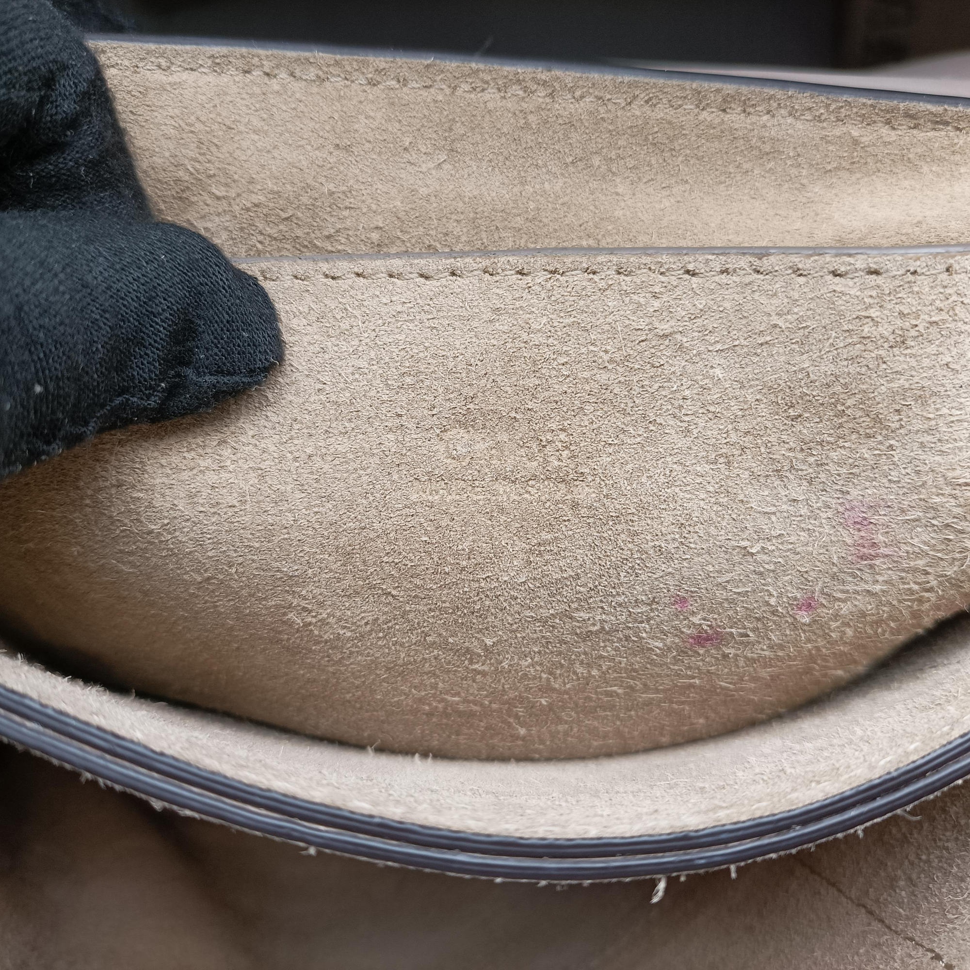 Vintage Chloe FAYE Beige Suede × leather  shoulderbag | stylenewstar