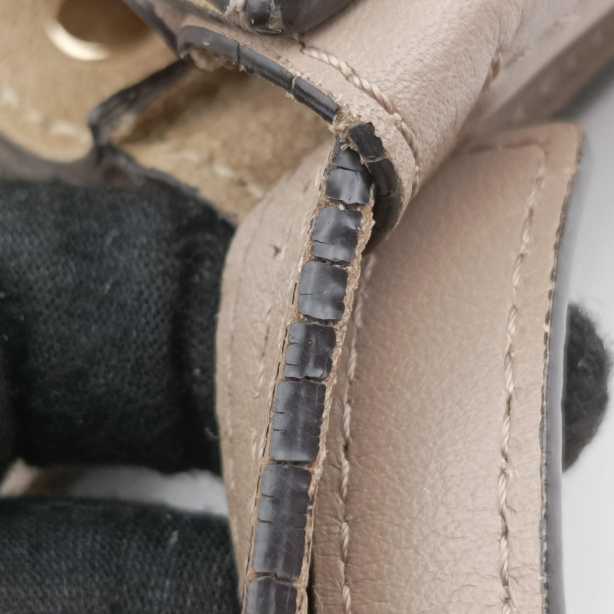 Vintage Chloe FAYE Beige Suede × leather  shoulderbag | stylenewstar