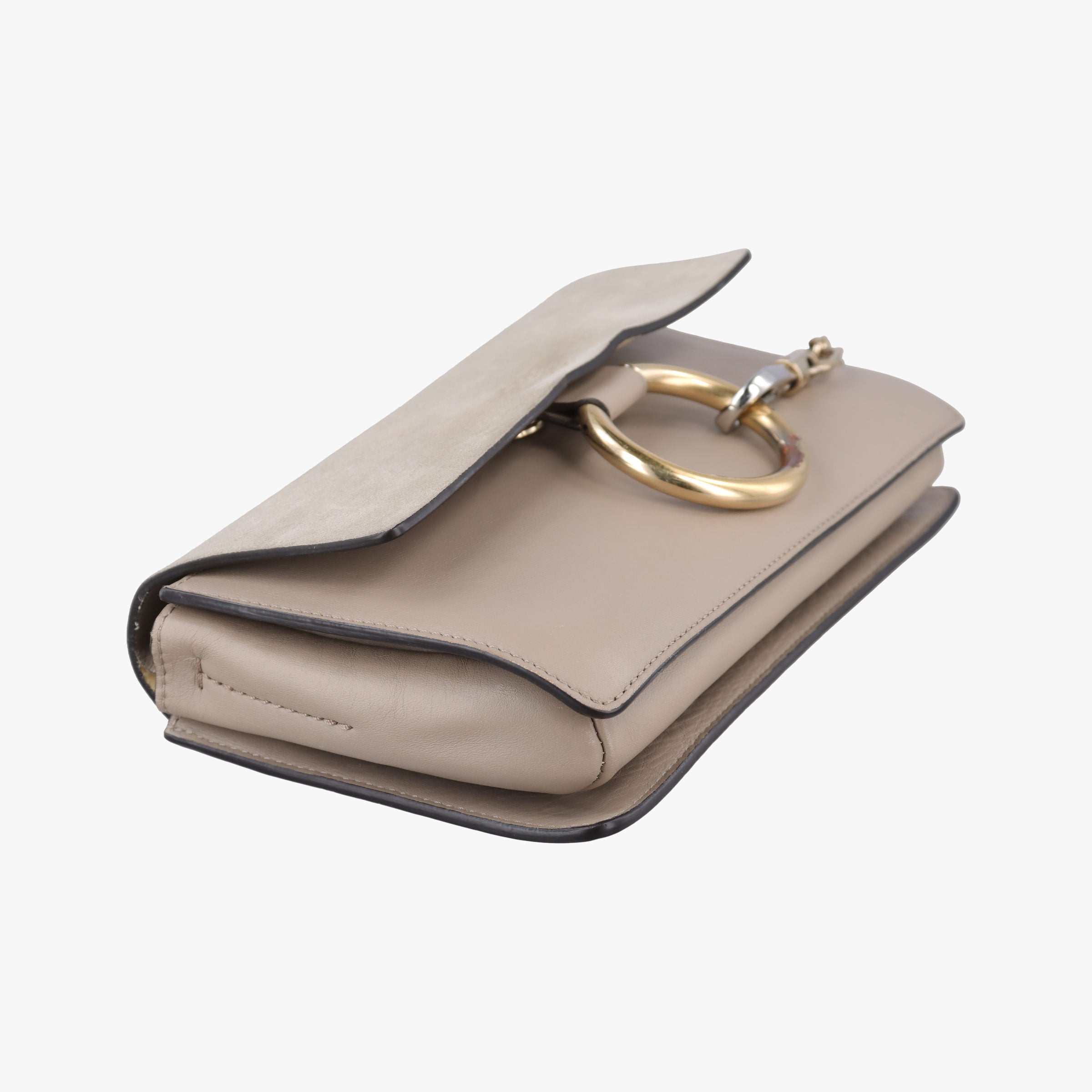 Vintage Chloe FAYE Beige Suede × leather  shoulderbag | stylenewstar