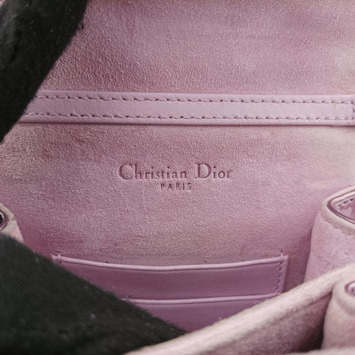 Secondhand Christian Dior Diorama Pink Patent  shoulderbag | stylenewstar