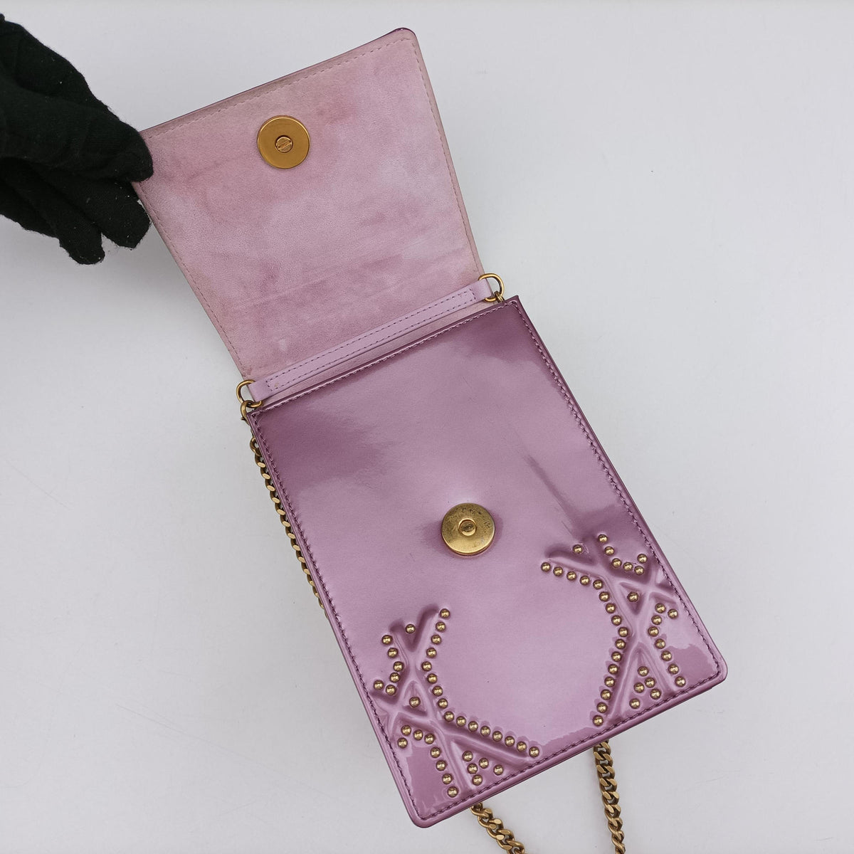 Secondhand Christian Dior Diorama Pink Patent  shoulderbag | stylenewstar