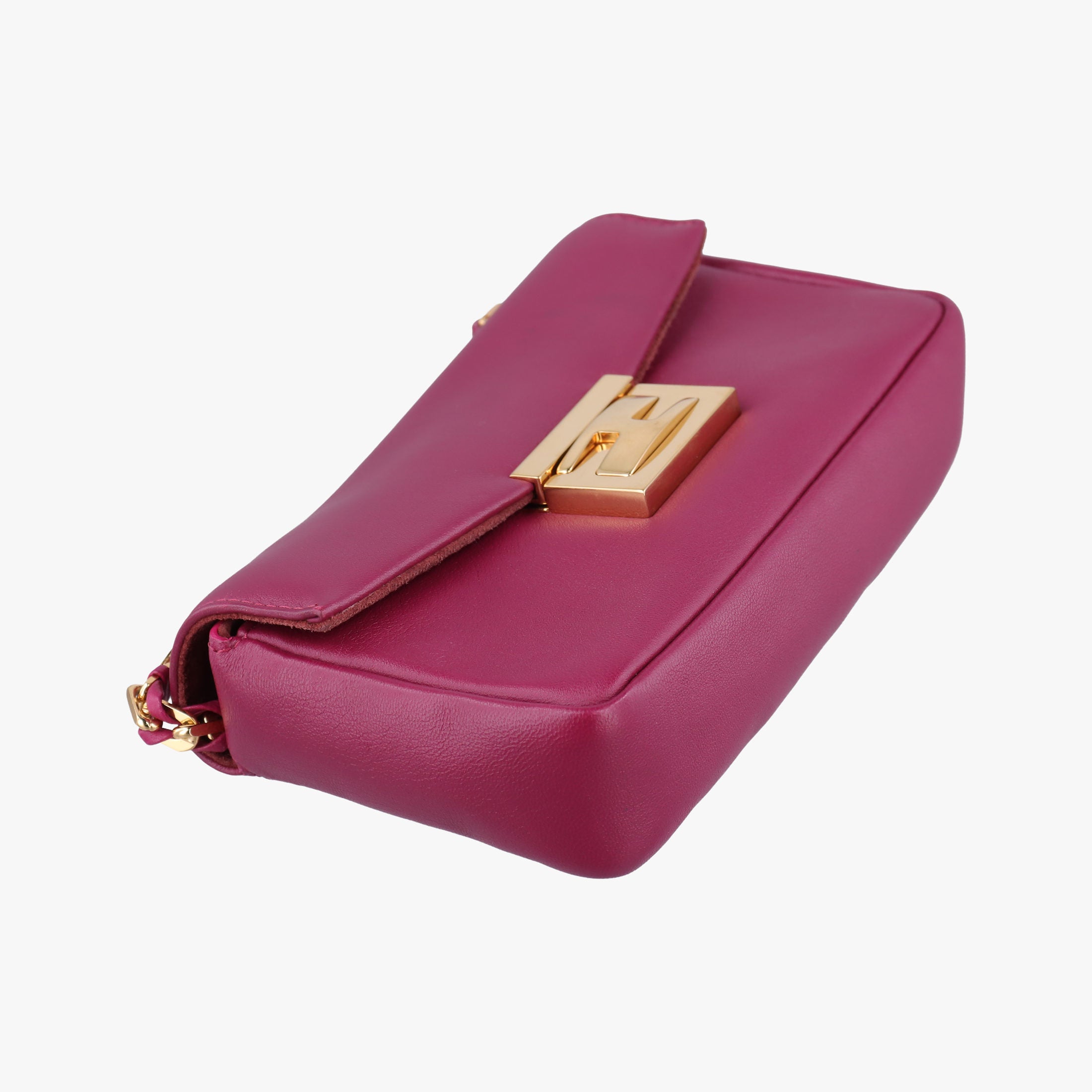 Vintage Fendi Mini Be Baguette Rose Leather 8M0315 shoulderbag | stylenewstar