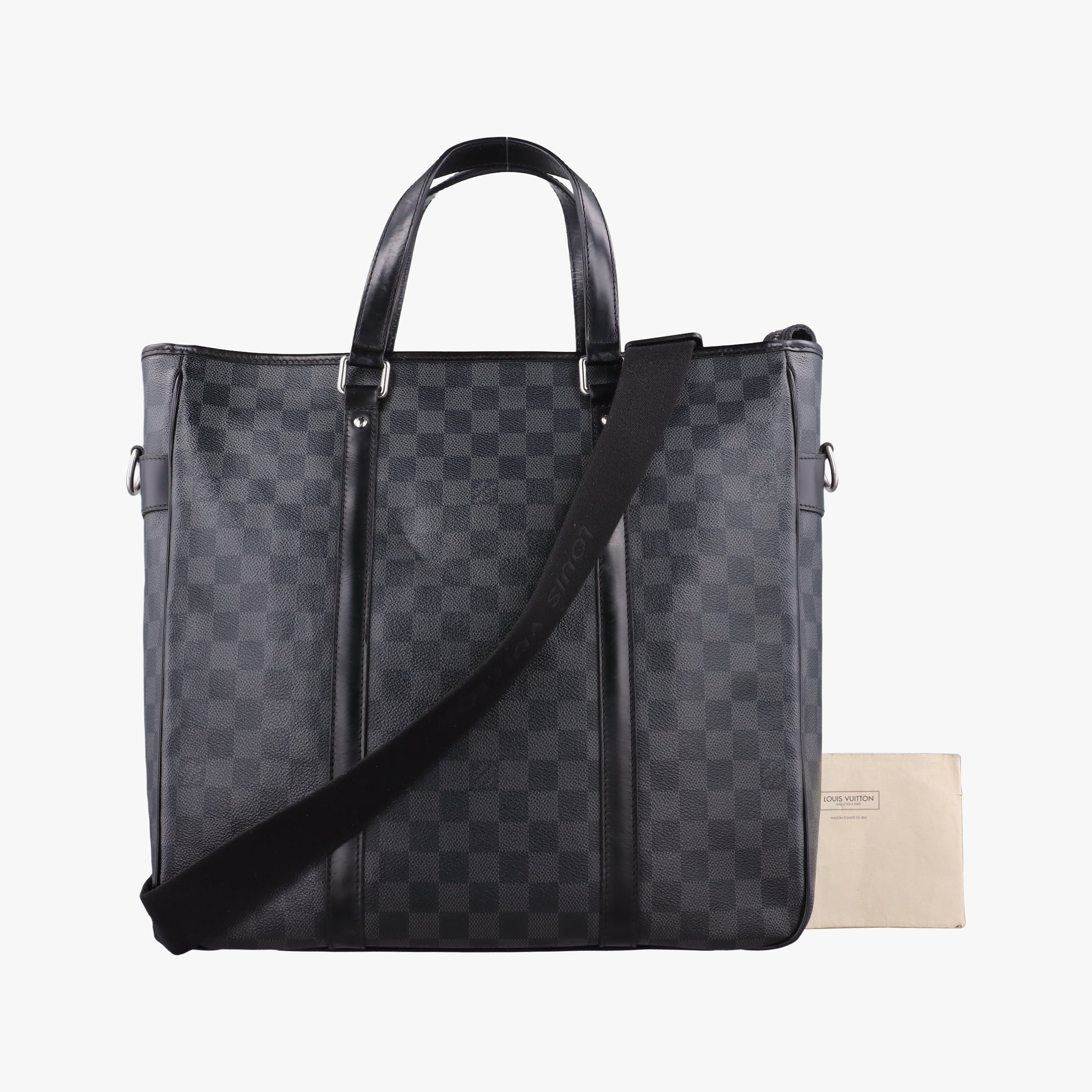 Pre-owned Louis Vuitton TADAO Noir Damier Graphite N51192 shoulderbag | stylenewstar