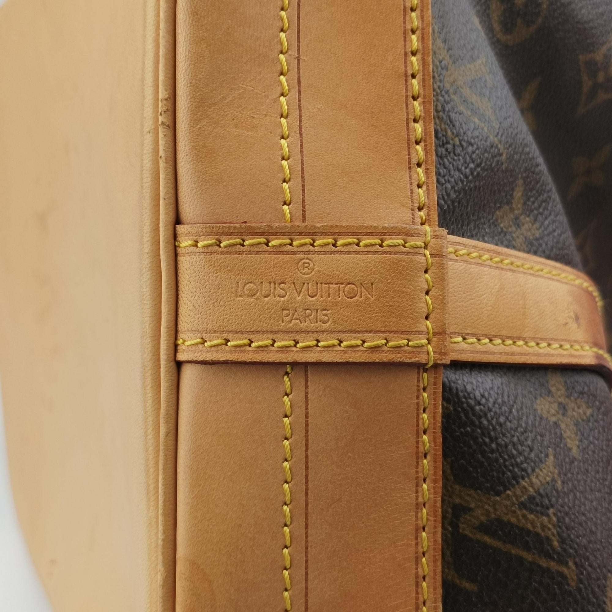 Pre-owned Louis Vuitton Noe Brown Monogram Canvas M42224 shoulderbag | stylenewstar