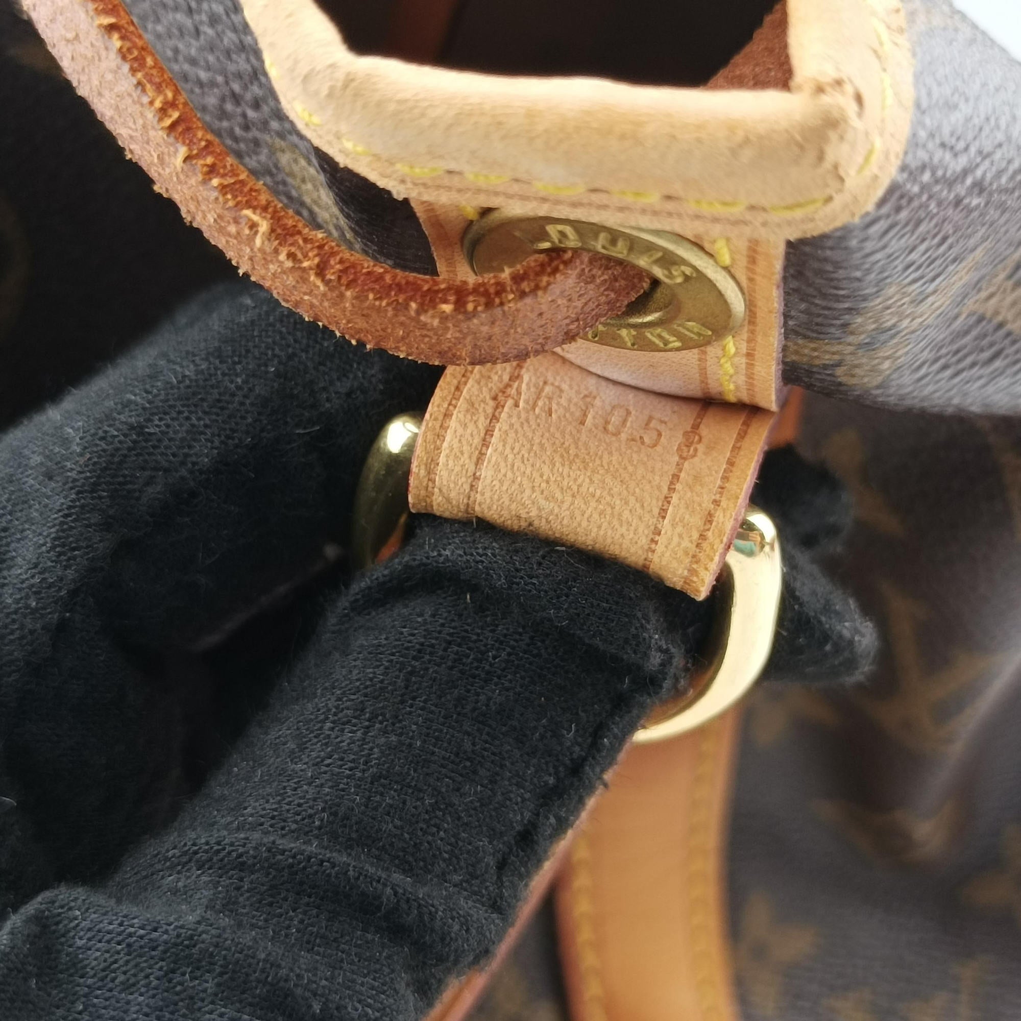 Pre-owned Louis Vuitton Noe Brown Monogram Canvas M42224 shoulderbag | stylenewstar