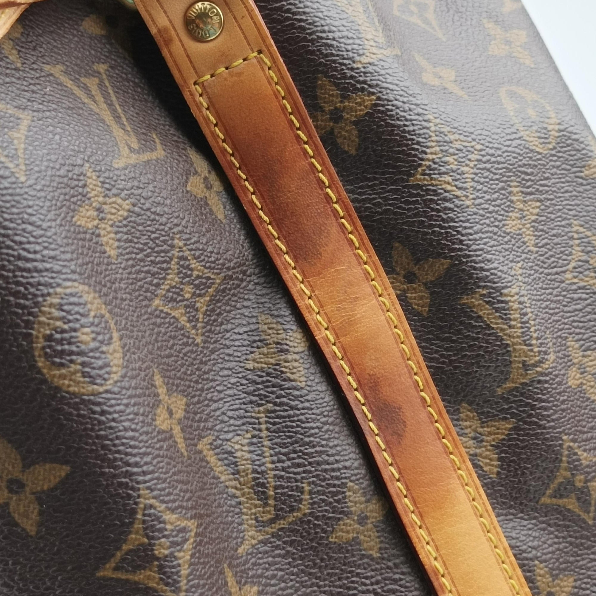 Pre-owned Louis Vuitton Noe Brown Monogram Canvas M42224 shoulderbag | stylenewstar