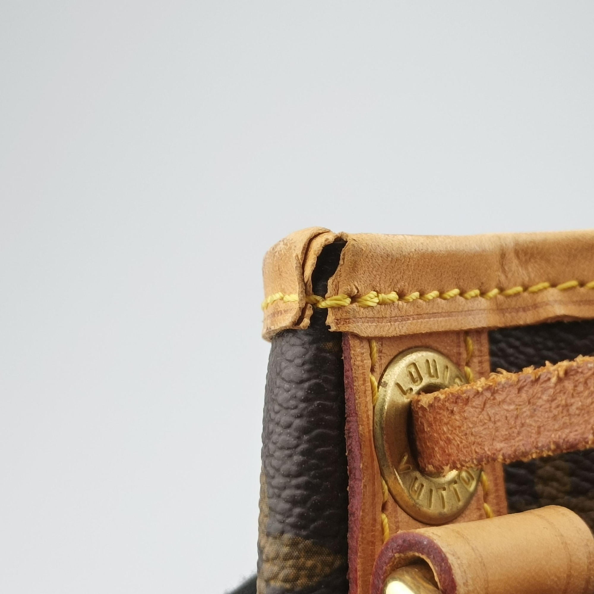 Pre-owned Louis Vuitton Noe Brown Monogram Canvas M42224 shoulderbag | stylenewstar