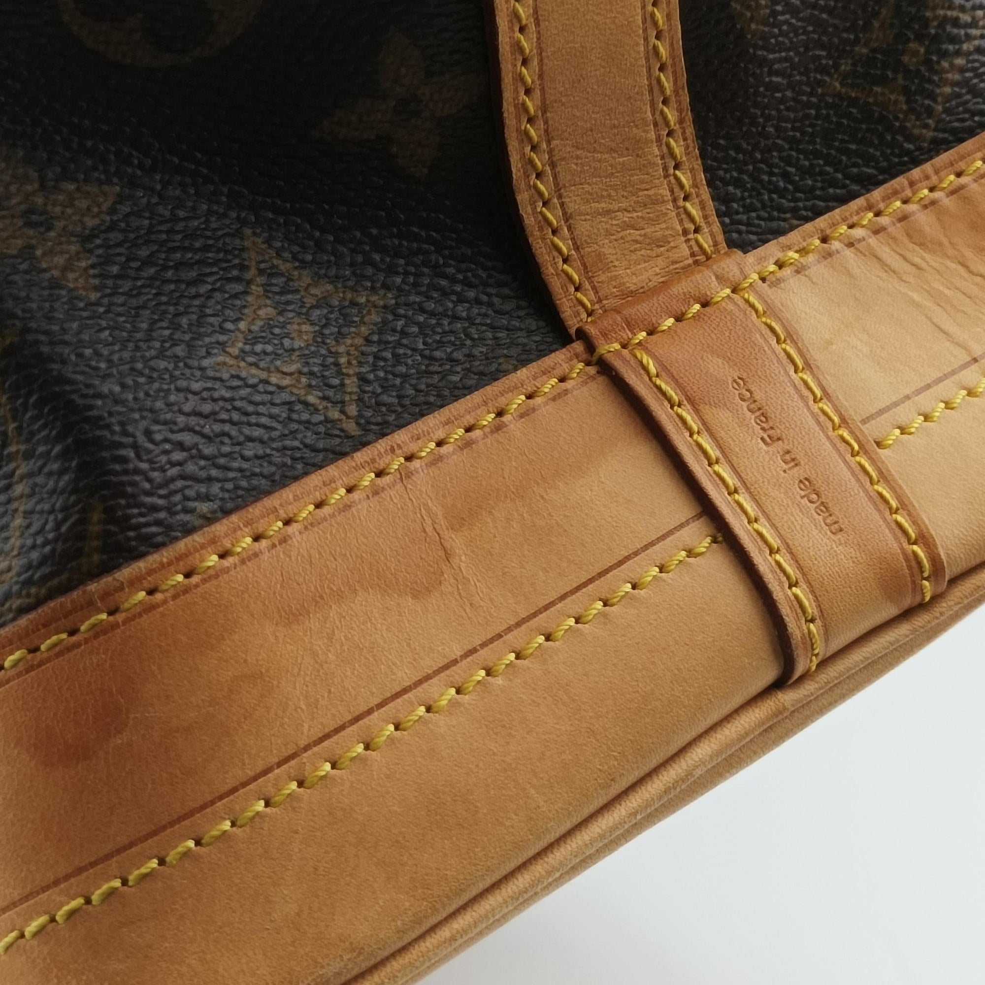 Pre-owned Louis Vuitton Noe Brown Monogram Canvas M42224 shoulderbag | stylenewstar