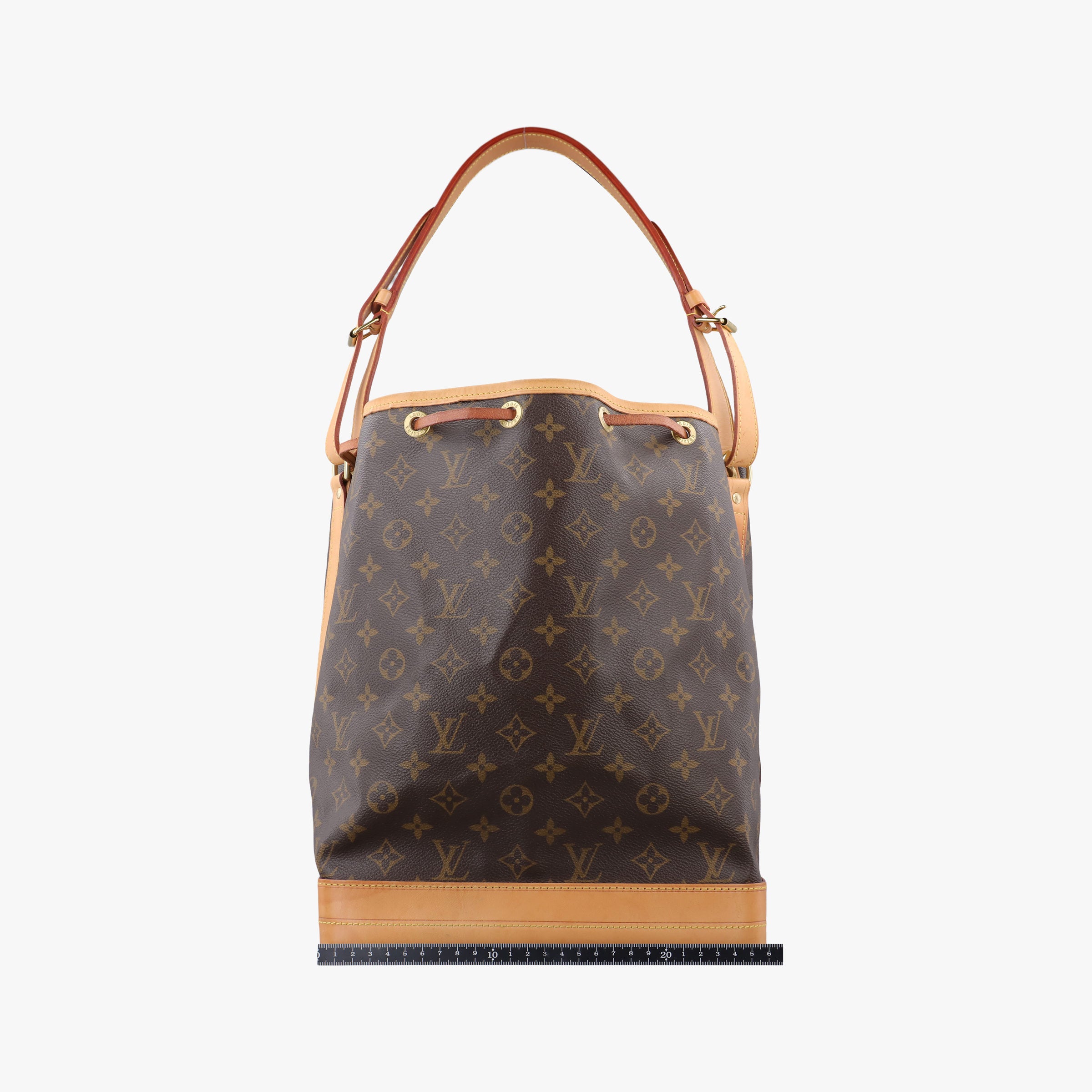 Pre-owned Louis Vuitton Noe Brown Monogram Canvas M42224 shoulderbag | stylenewstar