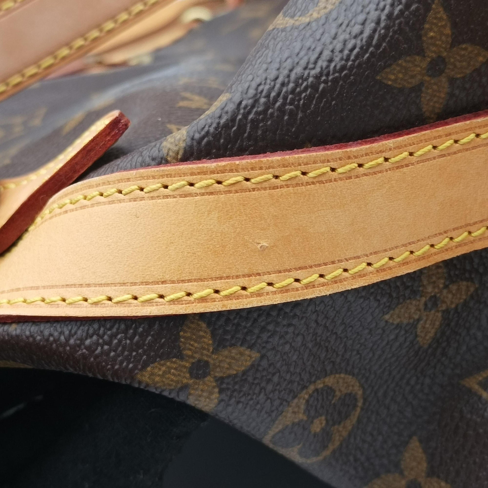 Pre-owned Louis Vuitton Noe Brown Monogram Canvas M42224 shoulderbag | stylenewstar
