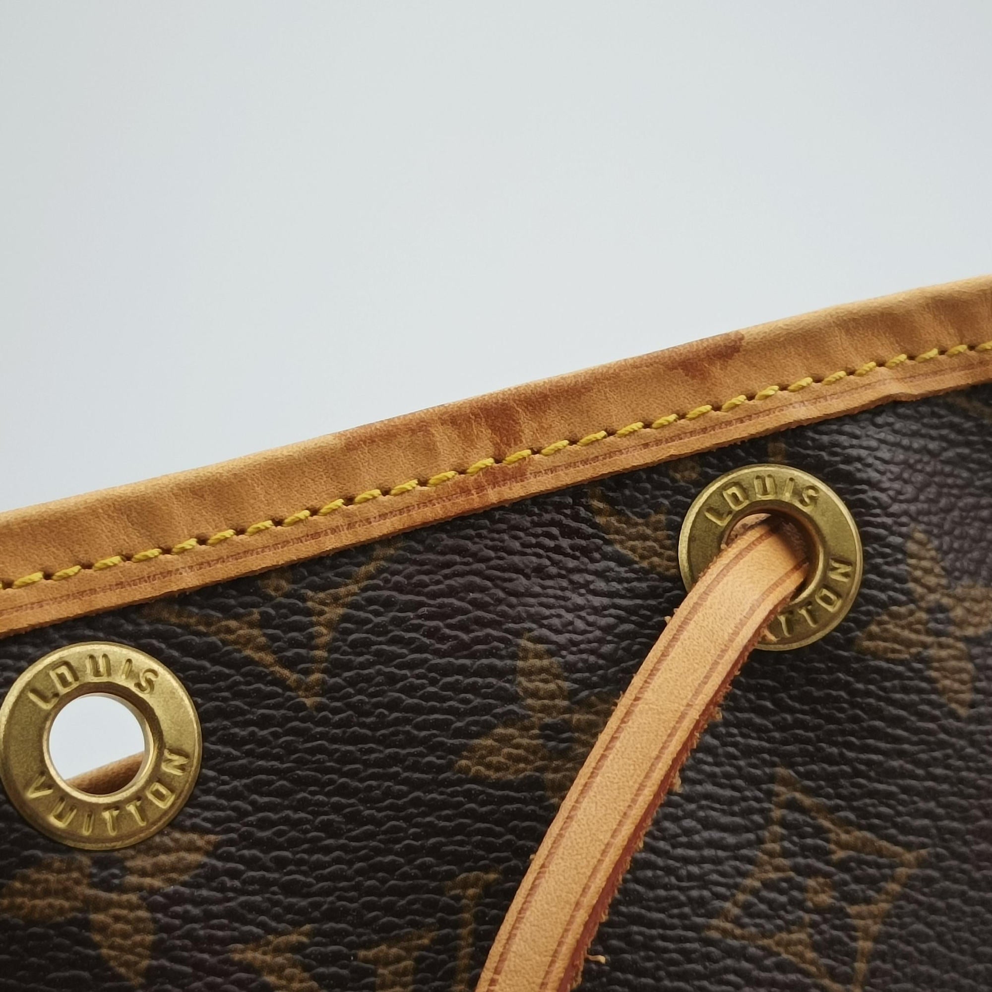 Pre-owned Louis Vuitton Noe Brown Monogram Canvas M42224 shoulderbag | stylenewstar
