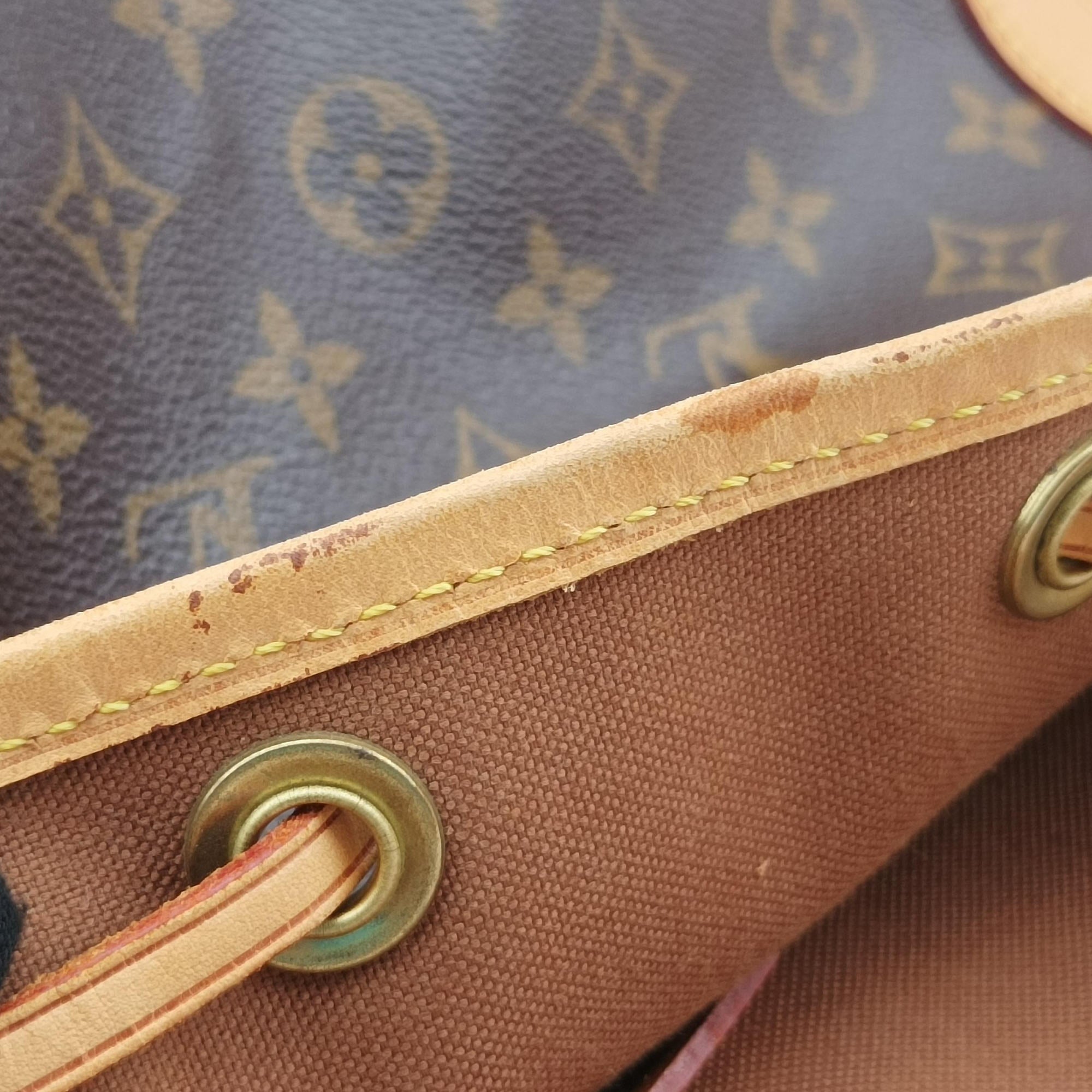 Pre-owned Louis Vuitton Noe Brown Monogram Canvas M42224 shoulderbag | stylenewstar
