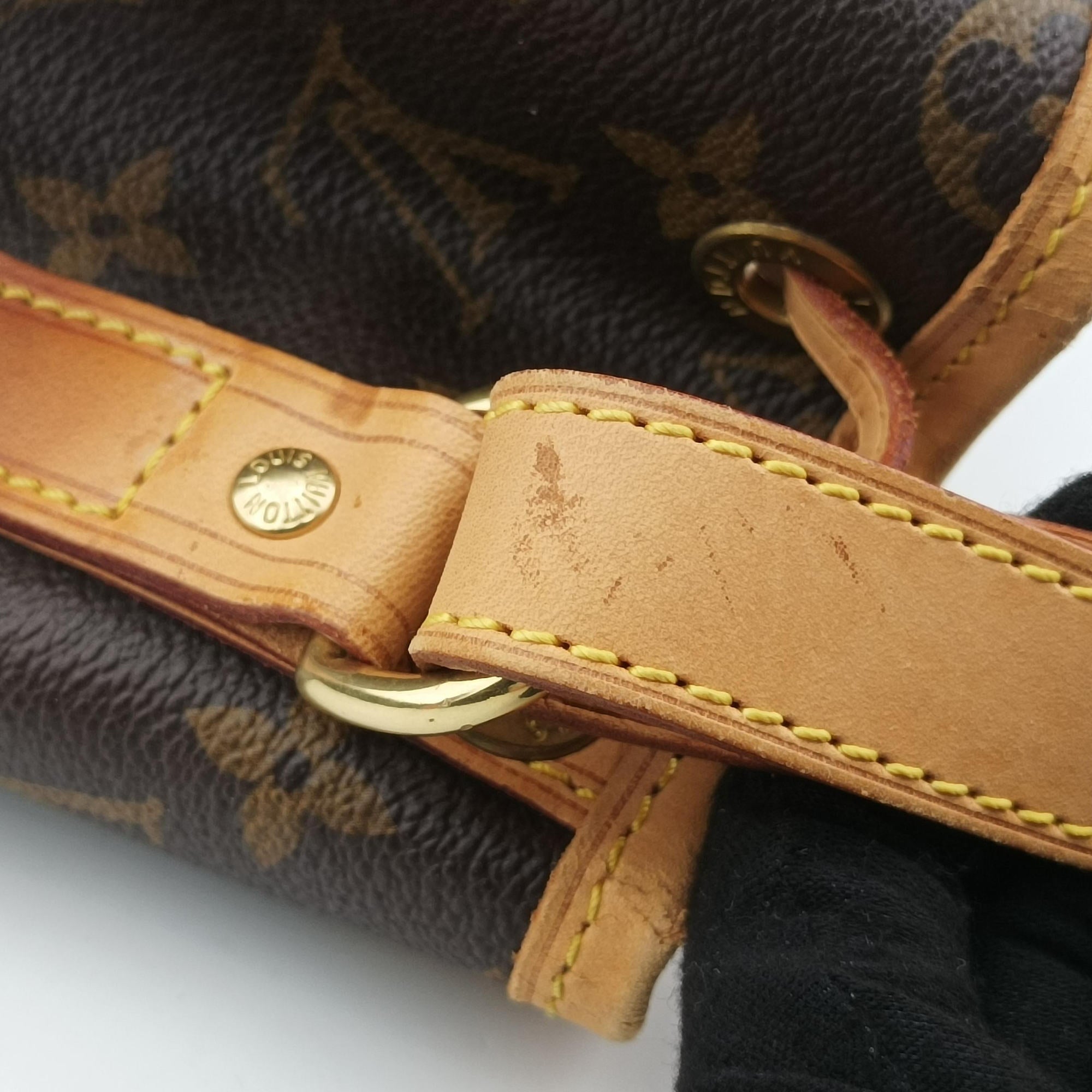 Pre-owned Louis Vuitton Noe Brown Monogram Canvas M42224 shoulderbag | stylenewstar