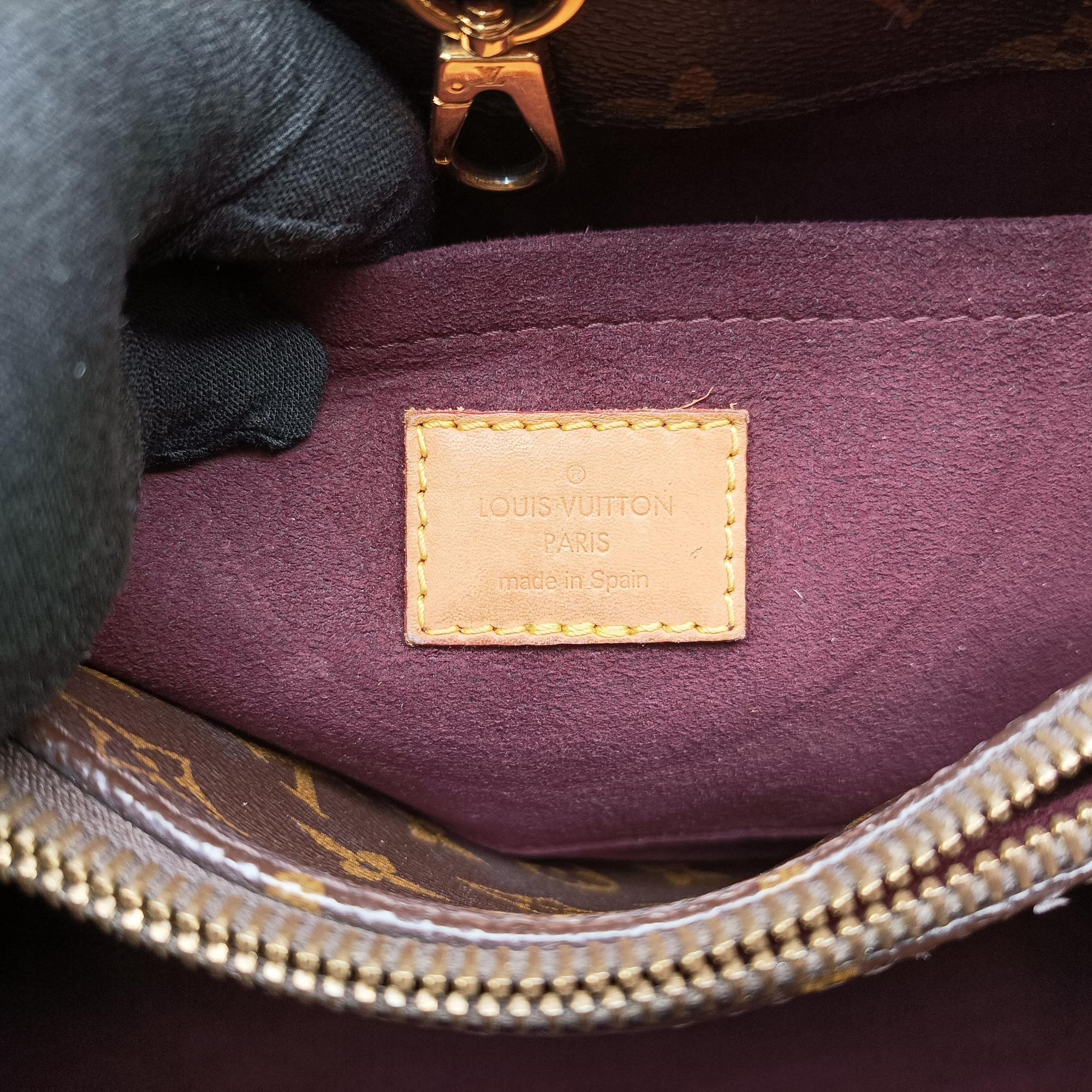 Pre-owned Louis Vuitton Montaigne BB Brown Monogram Canvas M41055 shoulderbag | stylenewstar