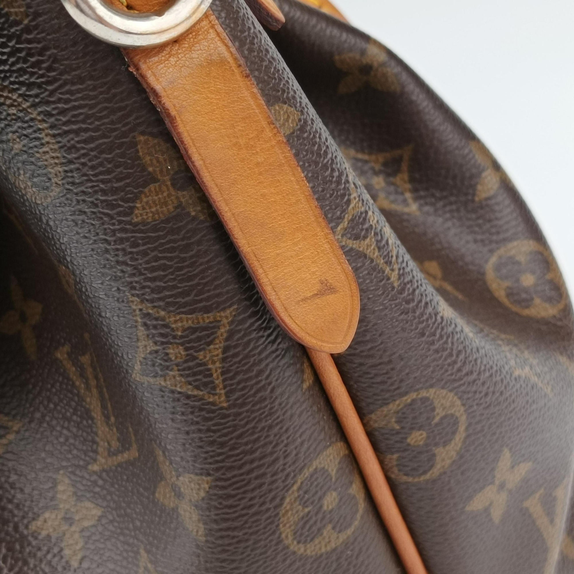 Pre-owned Louis Vuitton TURENNE MM Brown Monogram Canvas M48814 shoulderbag | stylenewstar