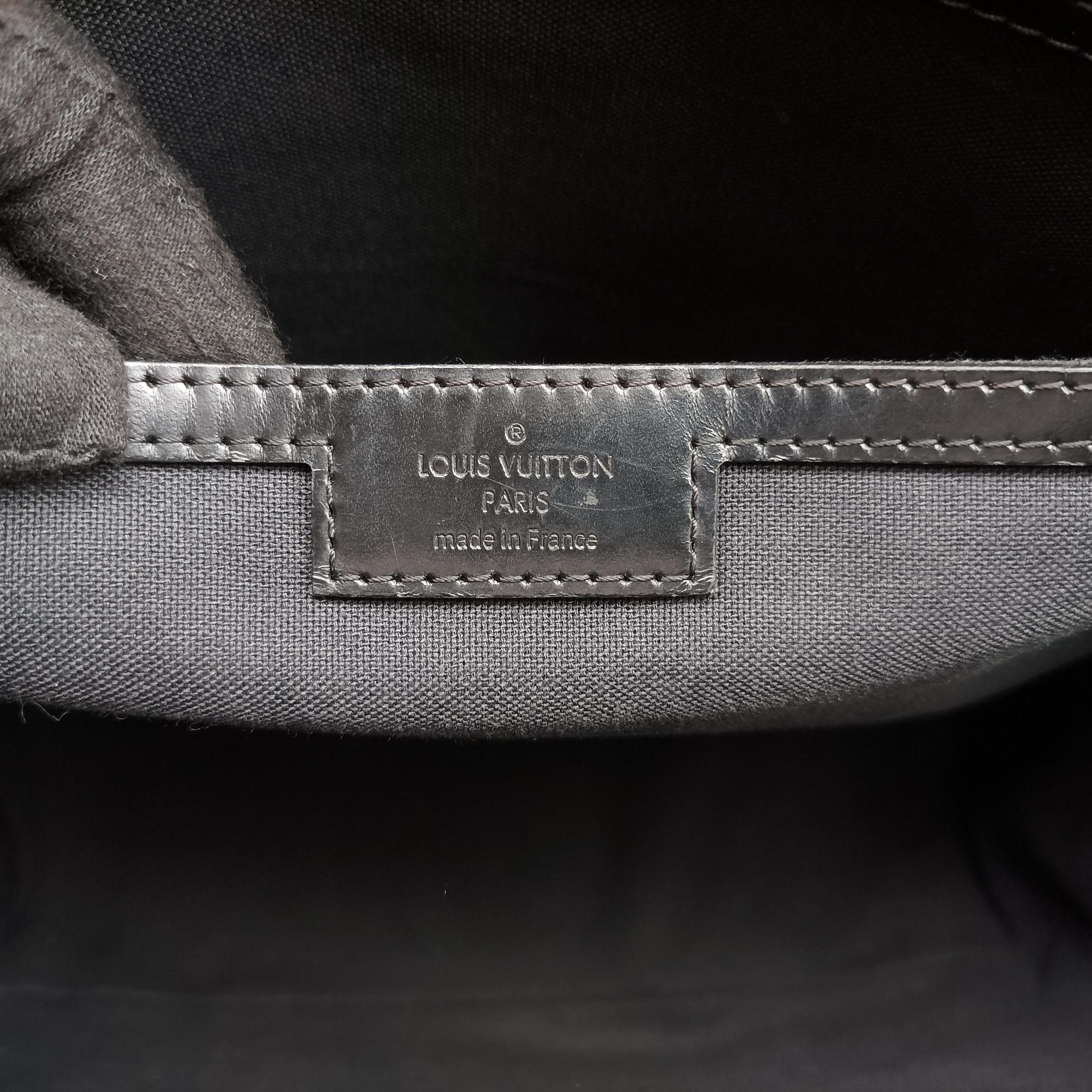 Pre-owned Louis Vuitton TADAO Noir Damier Graphite N51192 shoulderbag | stylenewstar