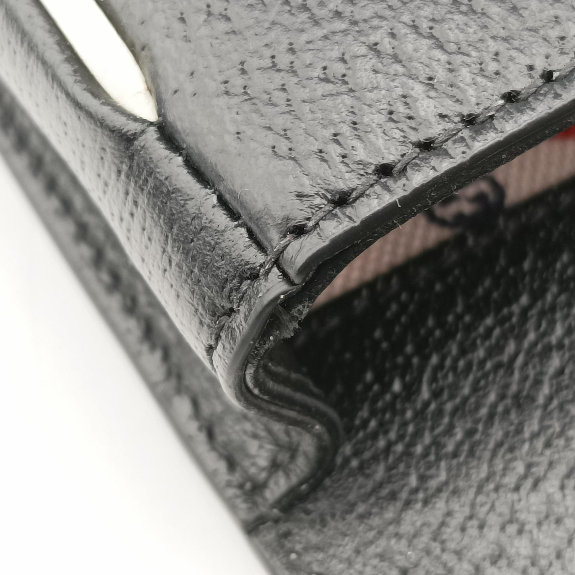 Pre-owned Gucci Gucci ×adidas Mini Black Leather 721794 shoulderbag | stylenewstar