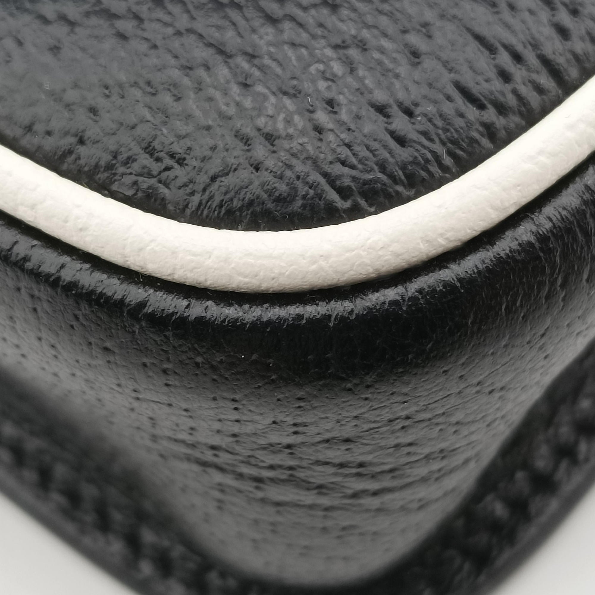 Pre-owned Gucci Gucci ×adidas Mini Black Leather 721794 shoulderbag | stylenewstar
