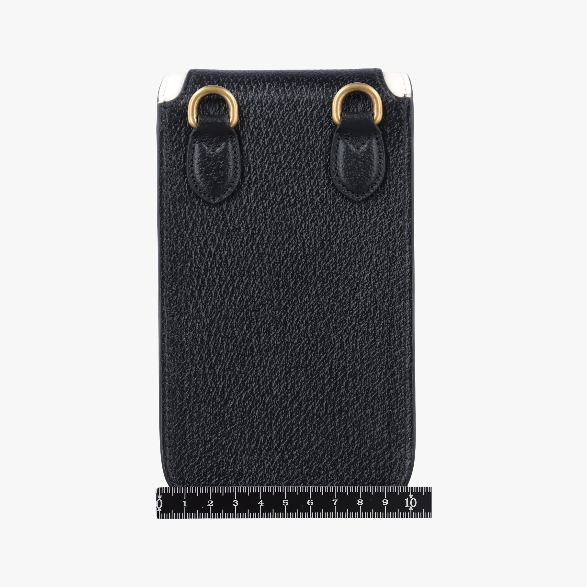 Pre-owned Gucci Gucci ×adidas Mini Black Leather 721794 shoulderbag | stylenewstar