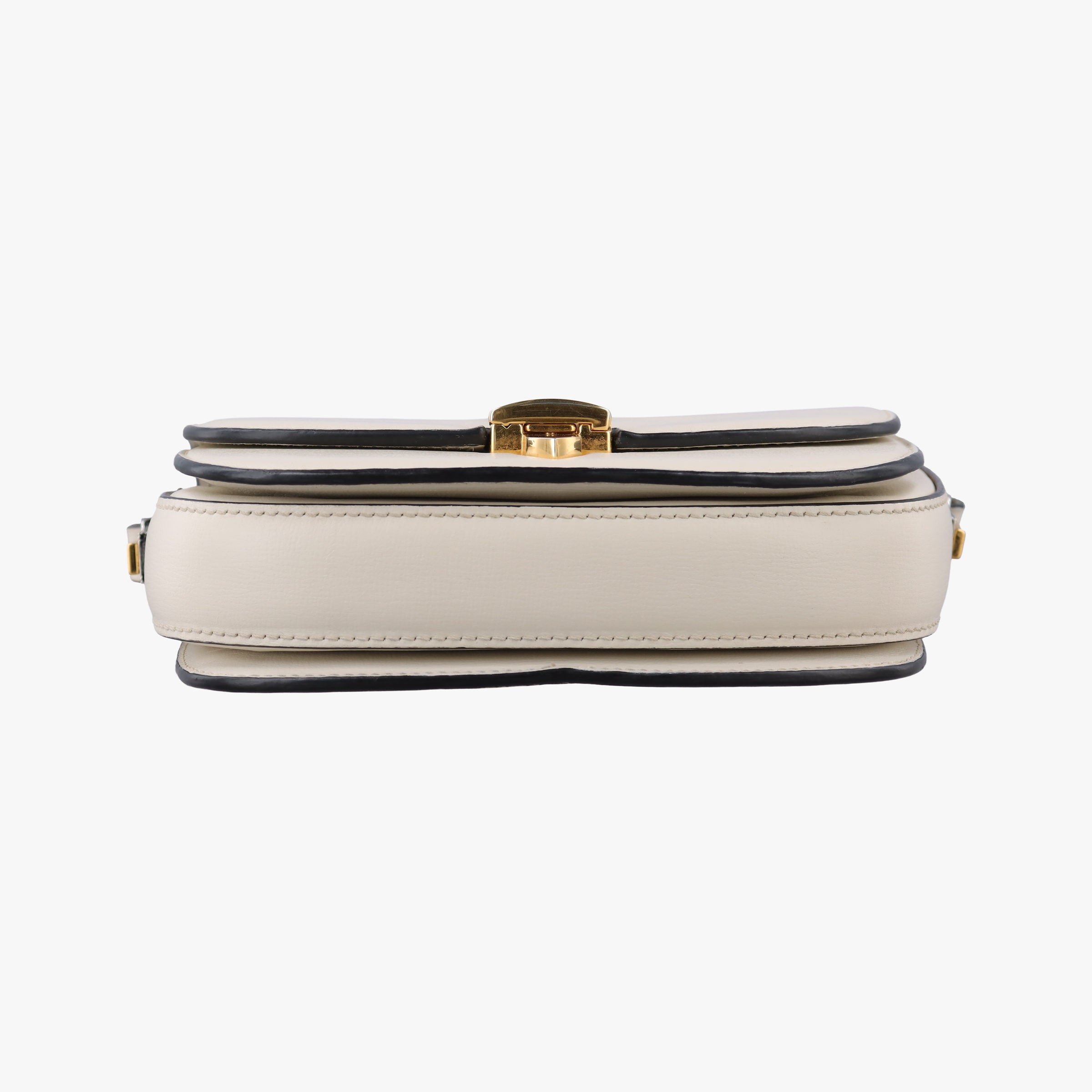 Secondhand Gucci Sylvie 1969 Mini White Leather 615965 shoulderbag | stylenewstar