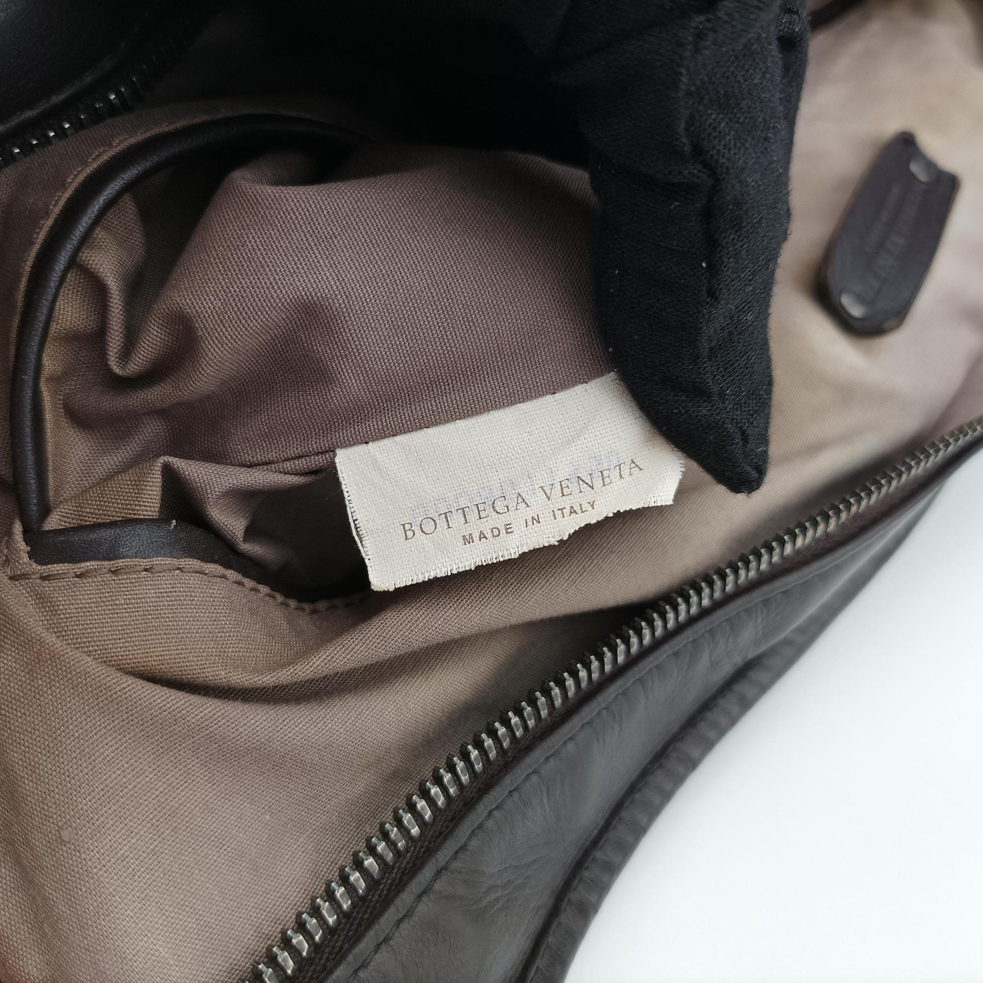 Secondhand Bottega Veneta Intrecciato Brown lambskin  handbag | stylenewstar