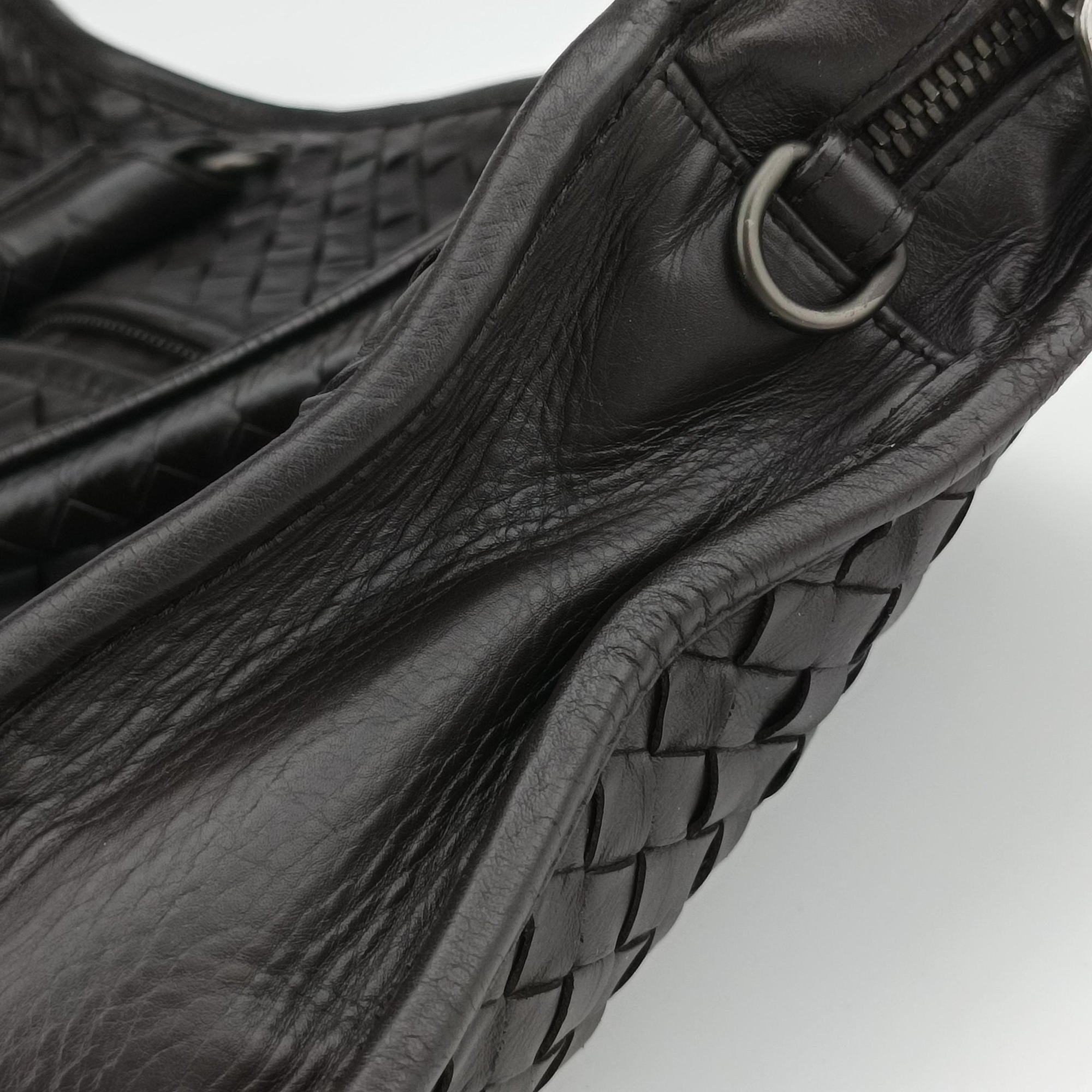 Secondhand Bottega Veneta Intrecciato Brown lambskin  handbag | stylenewstar