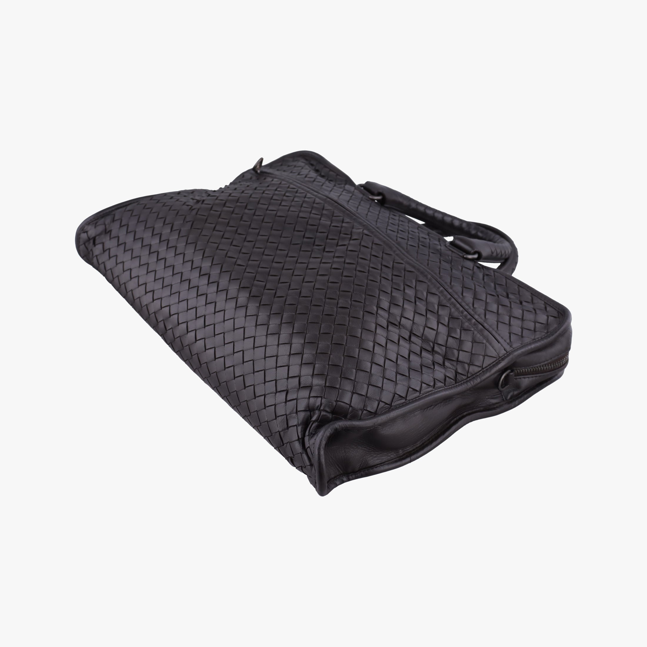 Secondhand Bottega Veneta Intrecciato Brown lambskin  handbag | stylenewstar