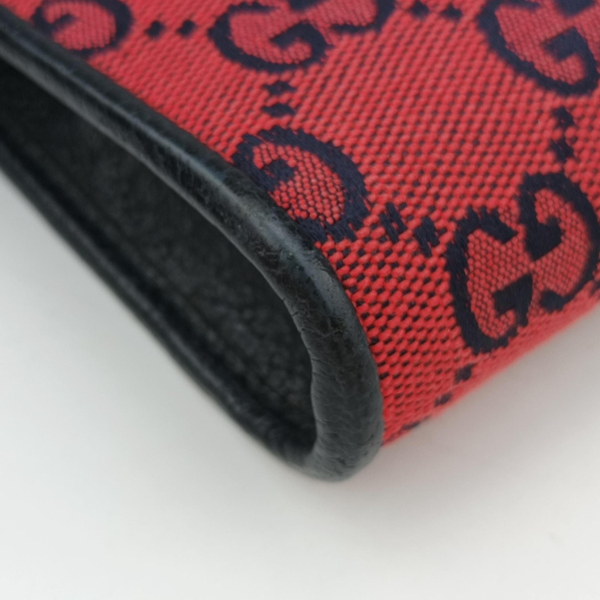 Pre-owned Gucci Interlocking G Red canvas 661109 shoulderbag | stylenewstar