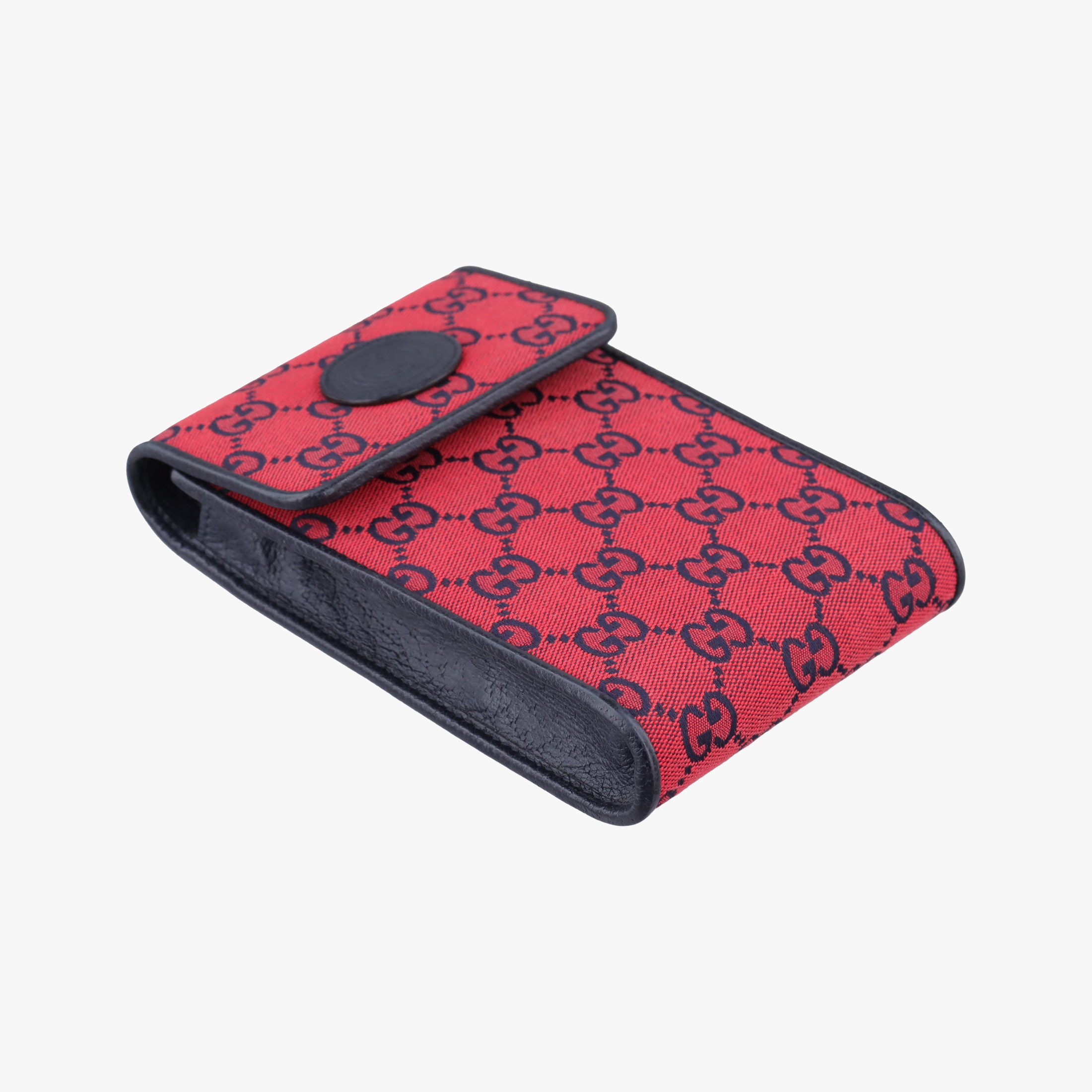 Pre-owned Gucci Interlocking G Red canvas 661109 shoulderbag | stylenewstar