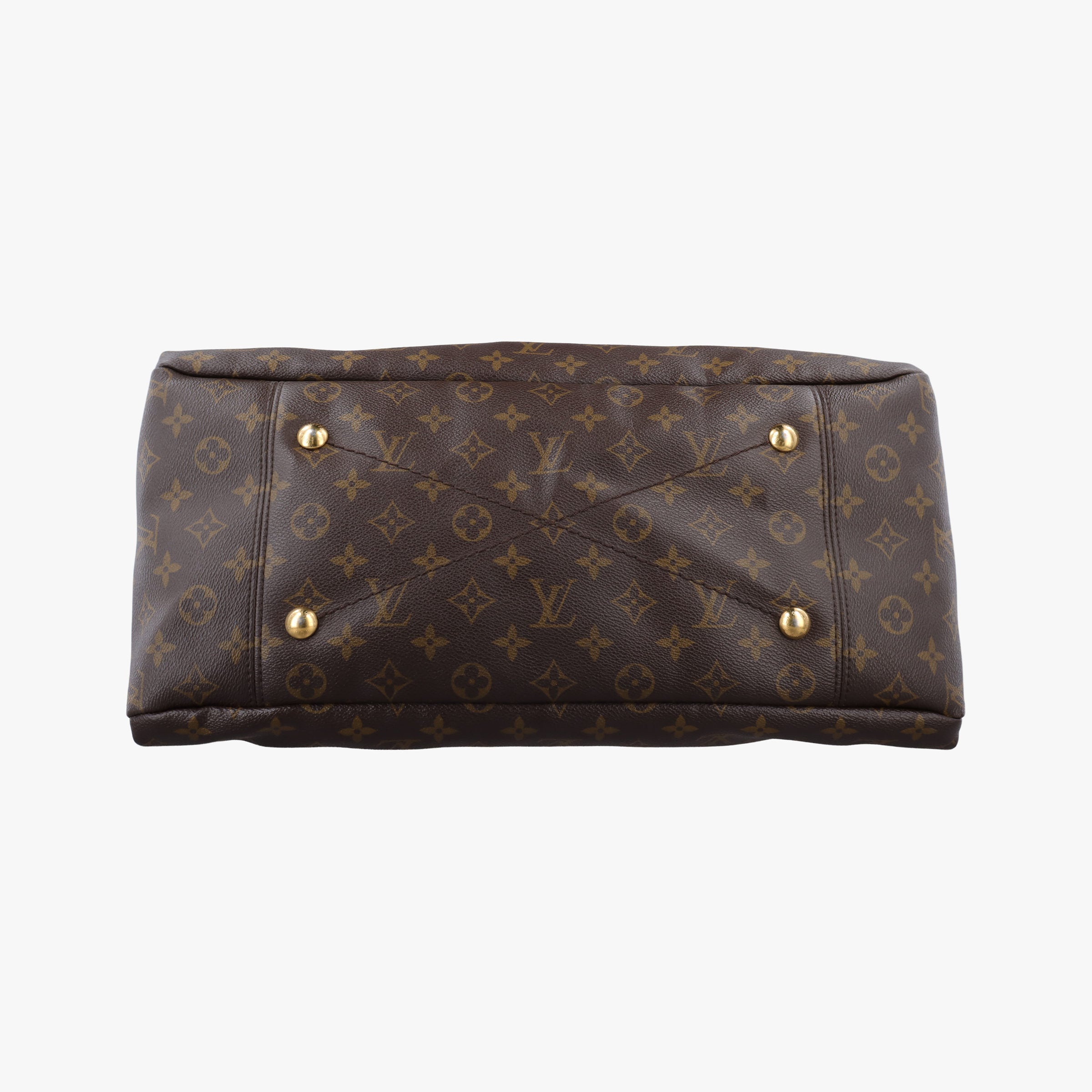 Pre-owned Louis Vuitton ARTSY GM Brown Monogram Canvas M40259 handbag | stylenewstar