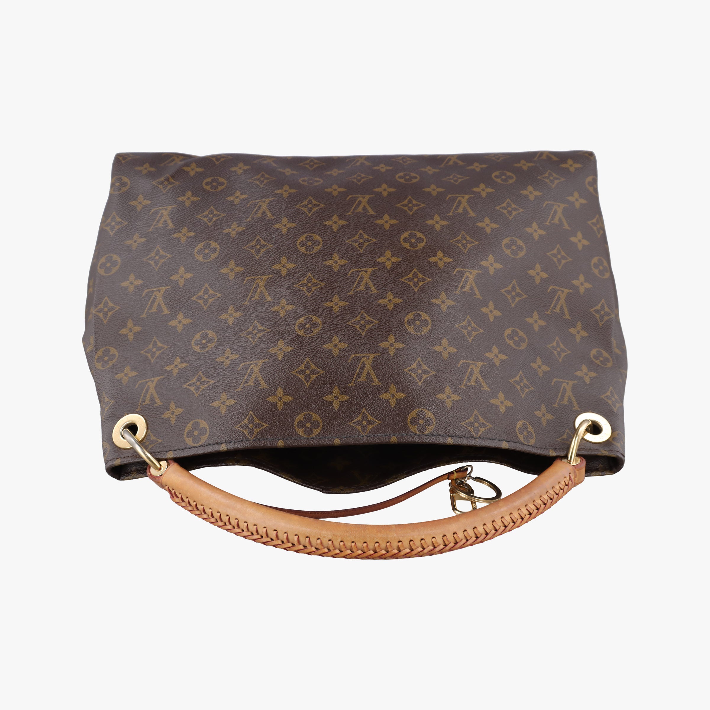 Pre-owned Louis Vuitton ARTSY GM Brown Monogram Canvas M40259 handbag | stylenewstar