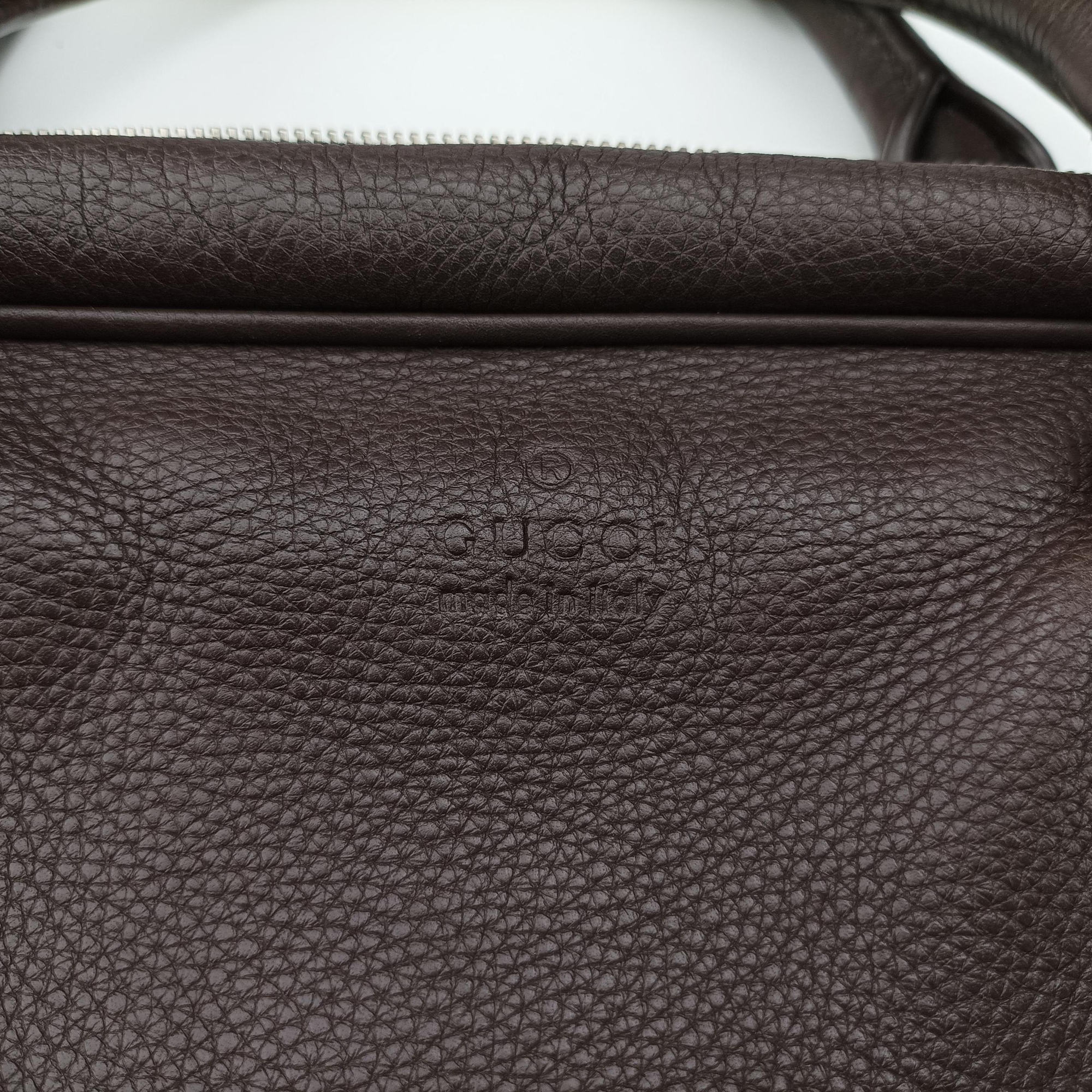 Secondhand Gucci Briefcase business Brown leather 231850 shoulderbag | stylenewstar