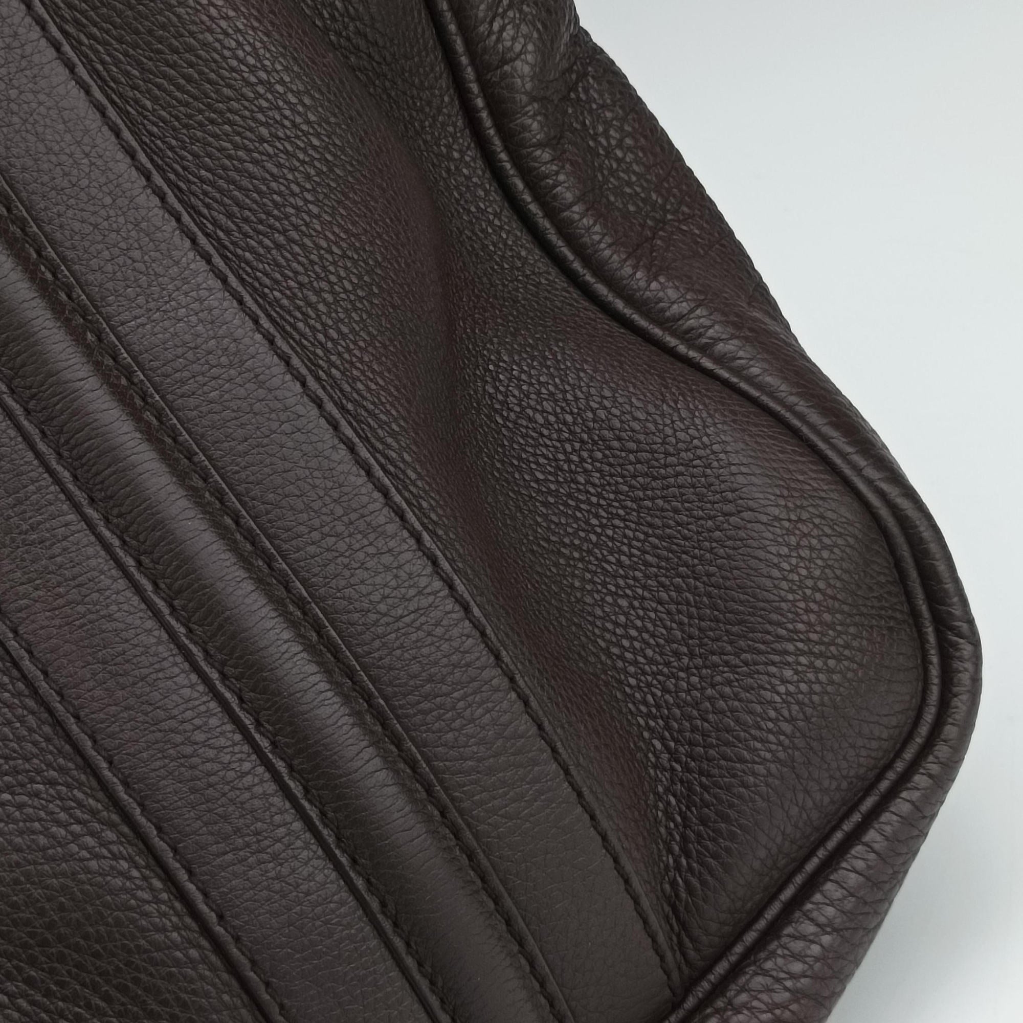 Secondhand Gucci Briefcase business Brown leather 231850 shoulderbag | stylenewstar