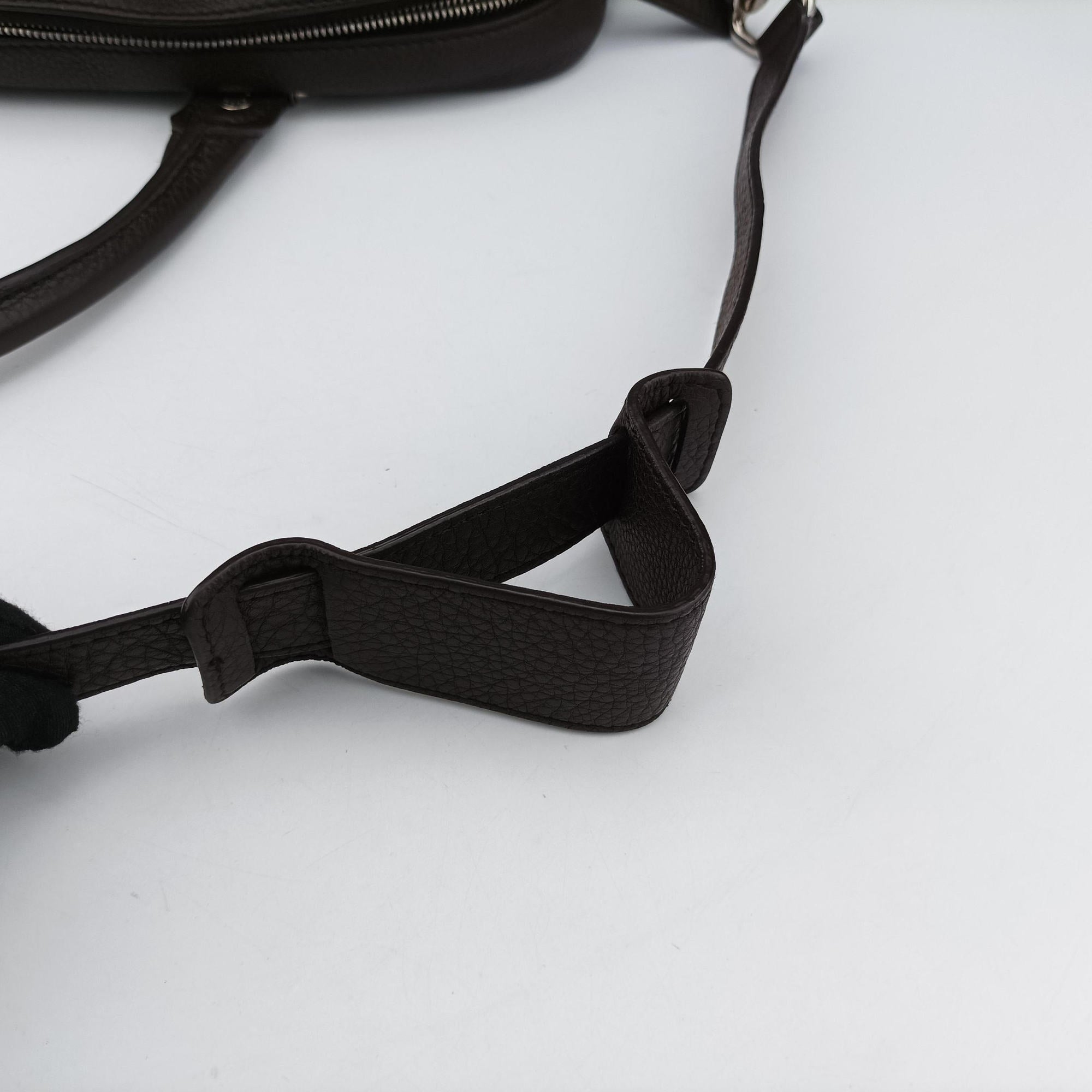 Secondhand Gucci Briefcase business Brown leather 231850 shoulderbag | stylenewstar
