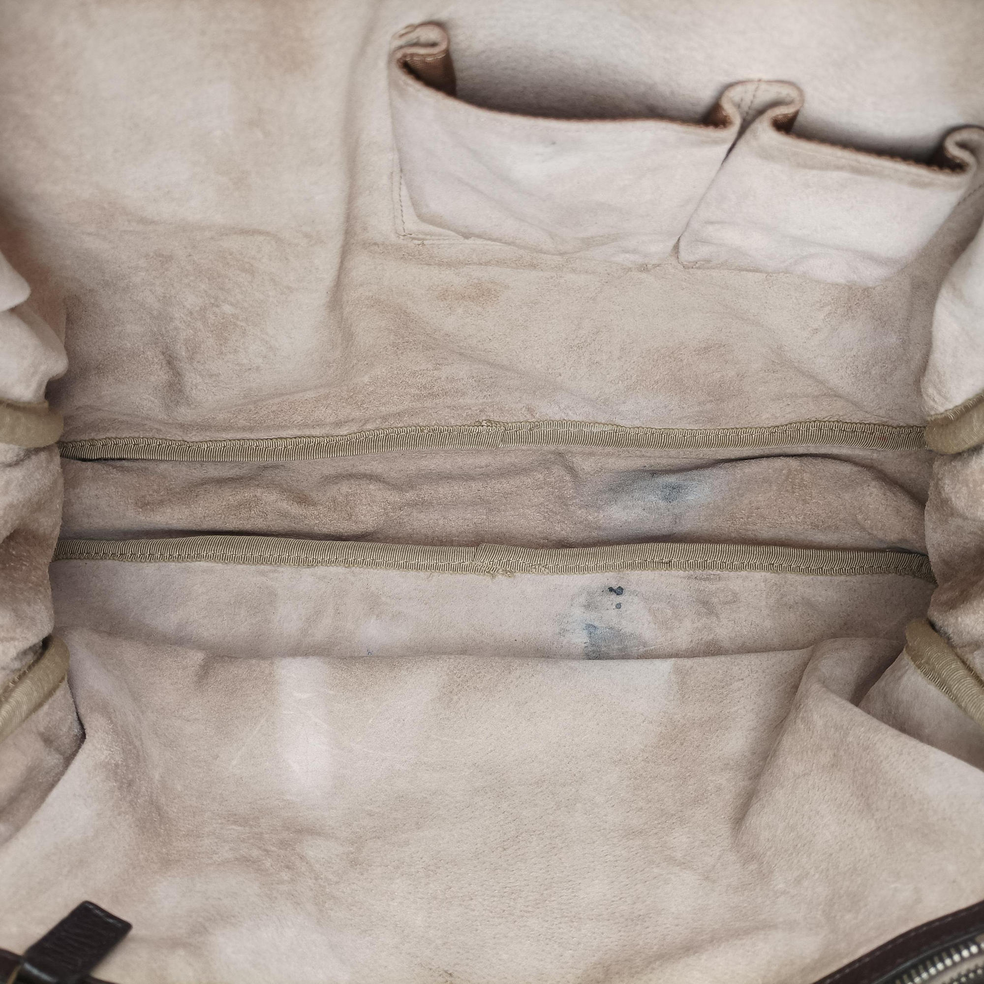 Secondhand Gucci Briefcase business Brown leather 231850 shoulderbag | stylenewstar