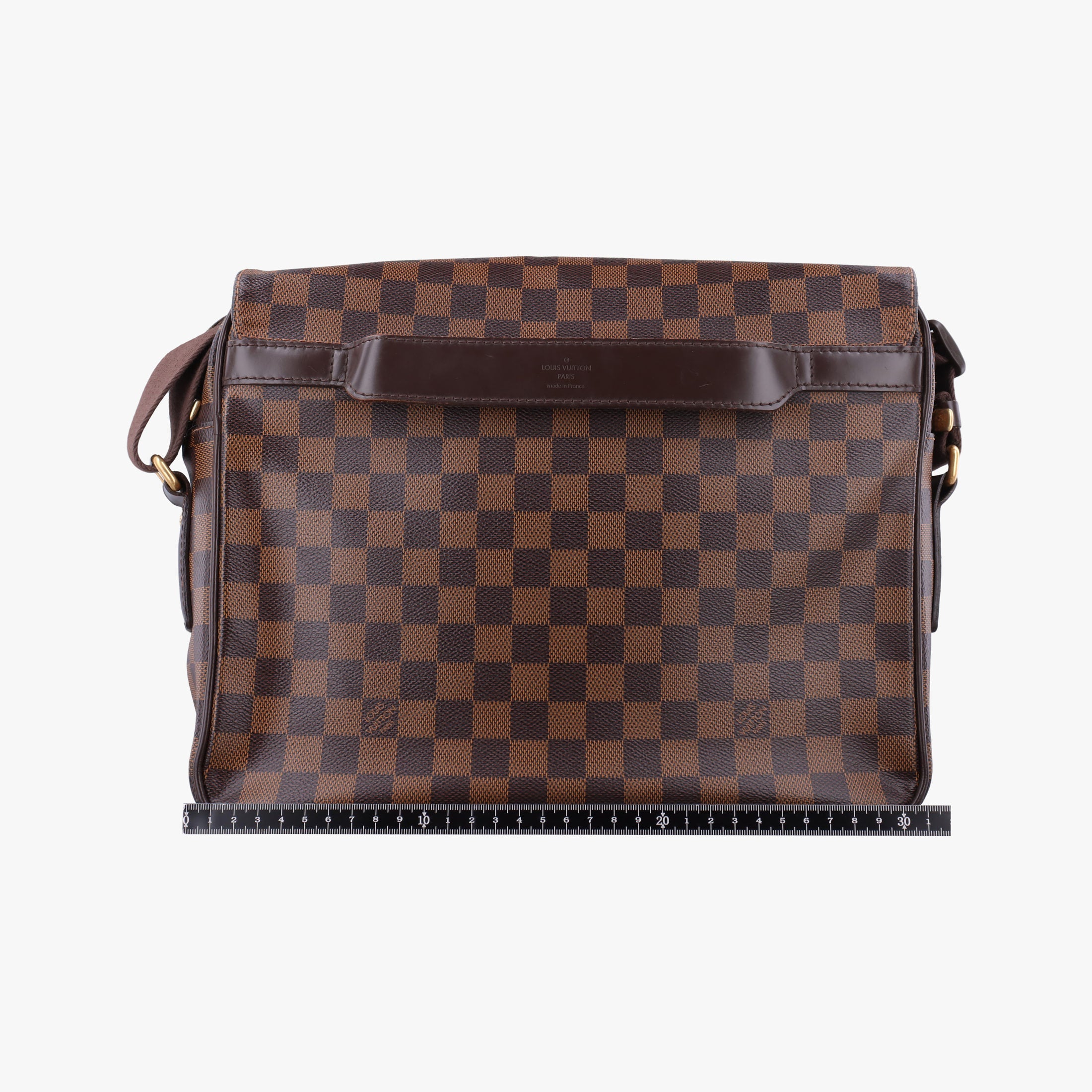 Pre-owned Louis Vuitton SHELTON EBENE Damier Canvas N41149 shoulderbag | stylenewstar