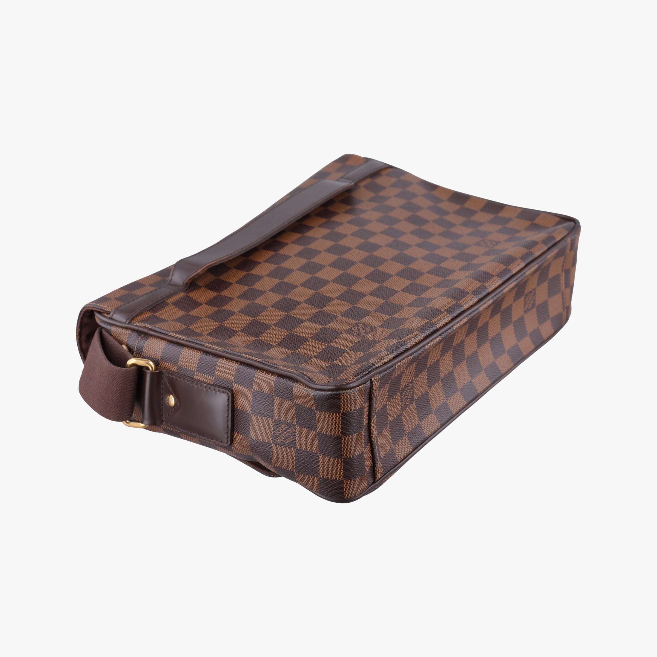 Pre-owned Louis Vuitton SHELTON EBENE Damier Canvas N41149 shoulderbag | stylenewstar