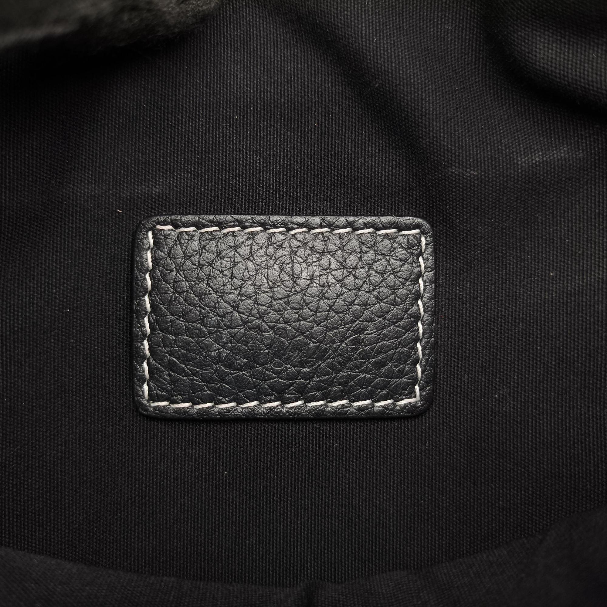 Secondhand Christian Dior Saddle KAWS  Bee Black Leather  bum bag/waist bag | stylenewstar