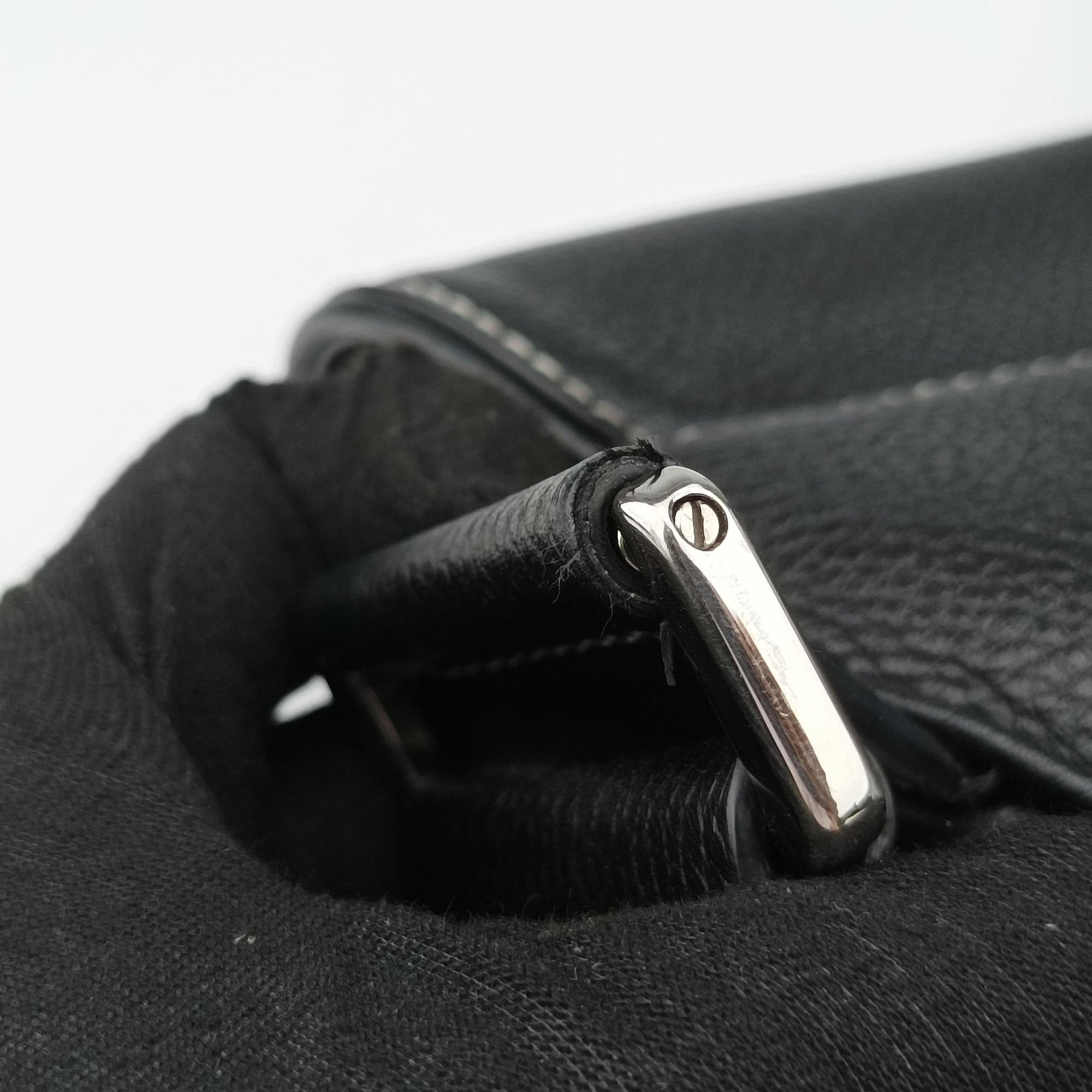 Secondhand Christian Dior Saddle KAWS  Bee Black Leather  bum bag/waist bag | stylenewstar