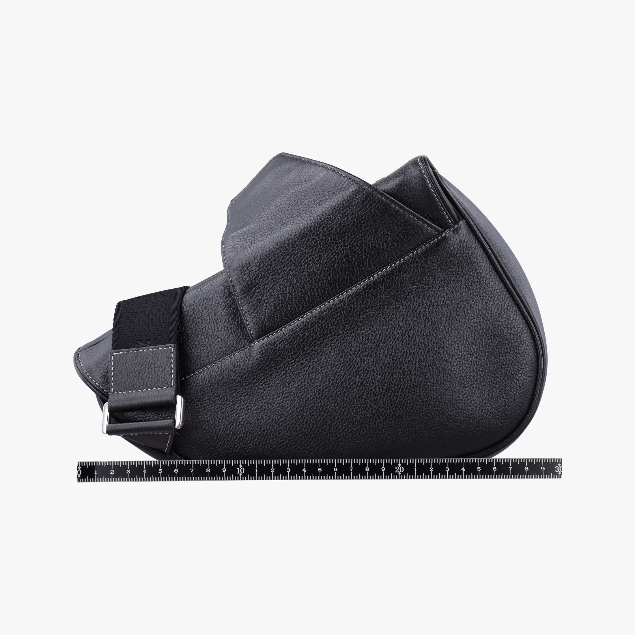 Secondhand Christian Dior Saddle KAWS  Bee Black Leather  bum bag/waist bag | stylenewstar