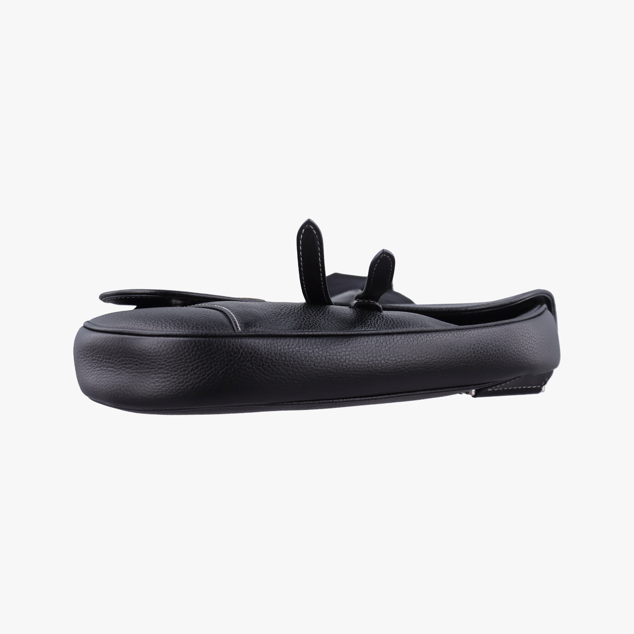 Secondhand Christian Dior Saddle KAWS  Bee Black Leather  bum bag/waist bag | stylenewstar