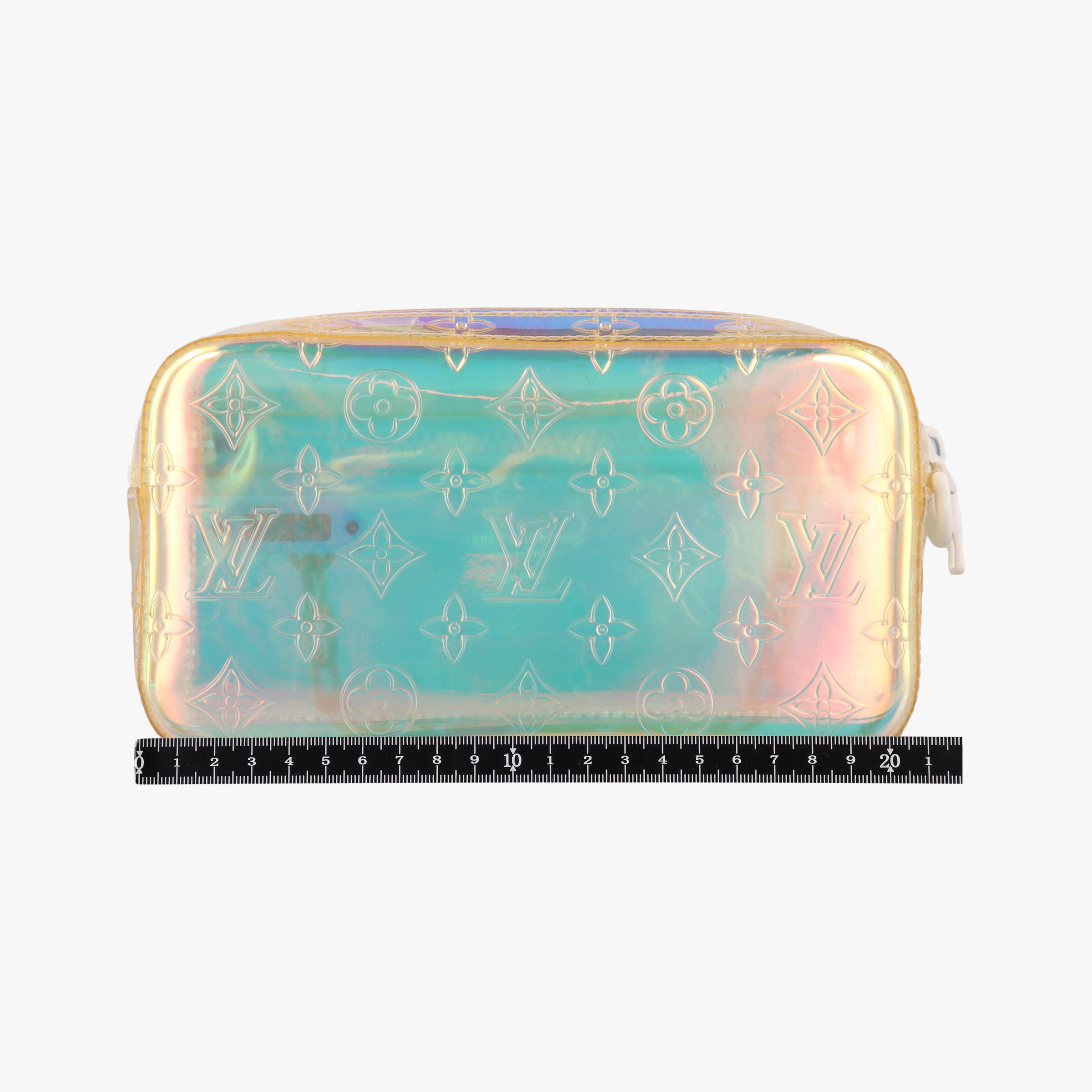 Pre-owned Louis Vuitton Pochette Volga prism pvc vinyl M55261 clutchbag | stylenewstar